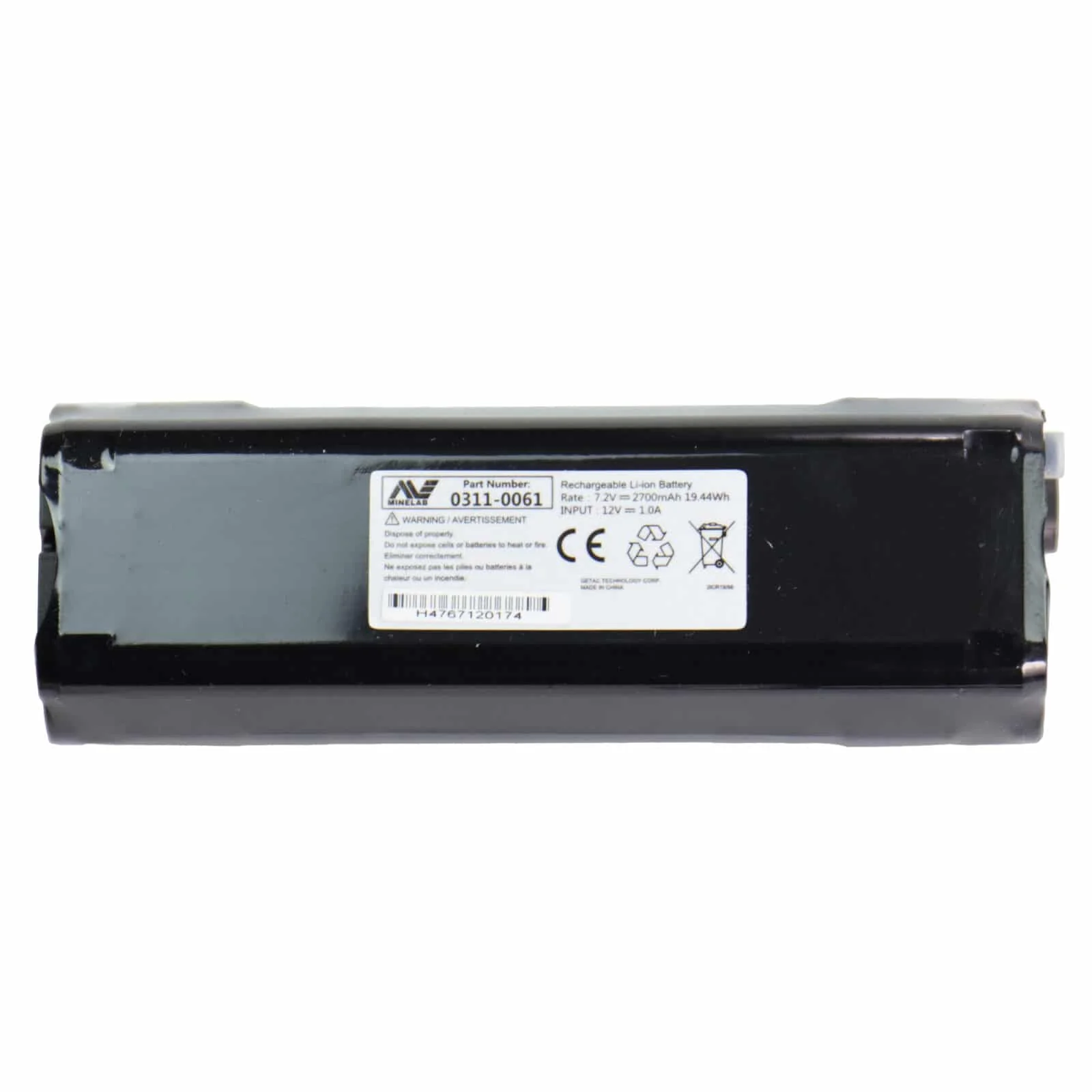 Minelab Gold Monster 1000 Rechargeable Li-Ion Battery - Image 2