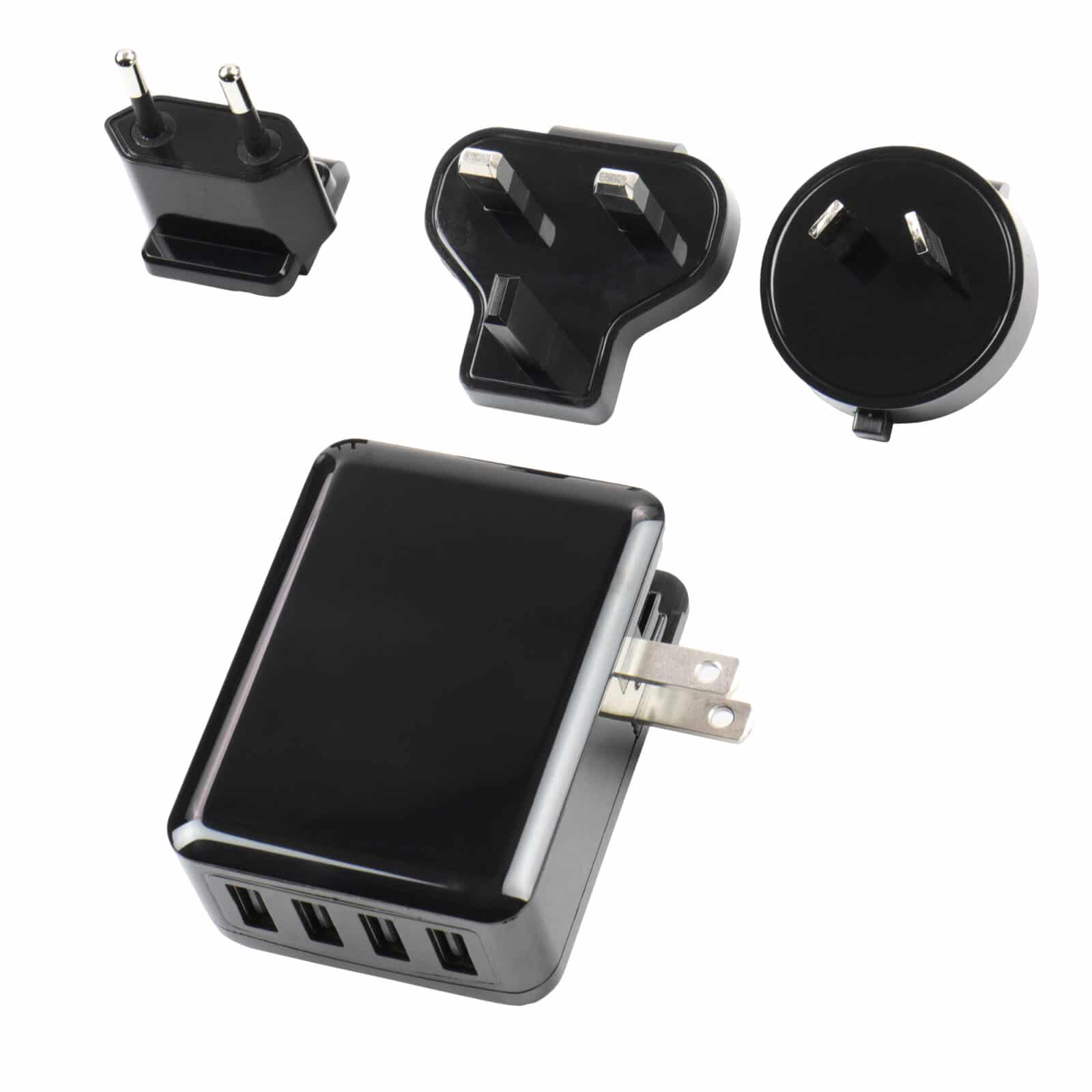 Minelab 4-Way Universal AC Charger - Multi-Device USB Pack  for Equinox, Manticore, and X-Terra Series - Image 1