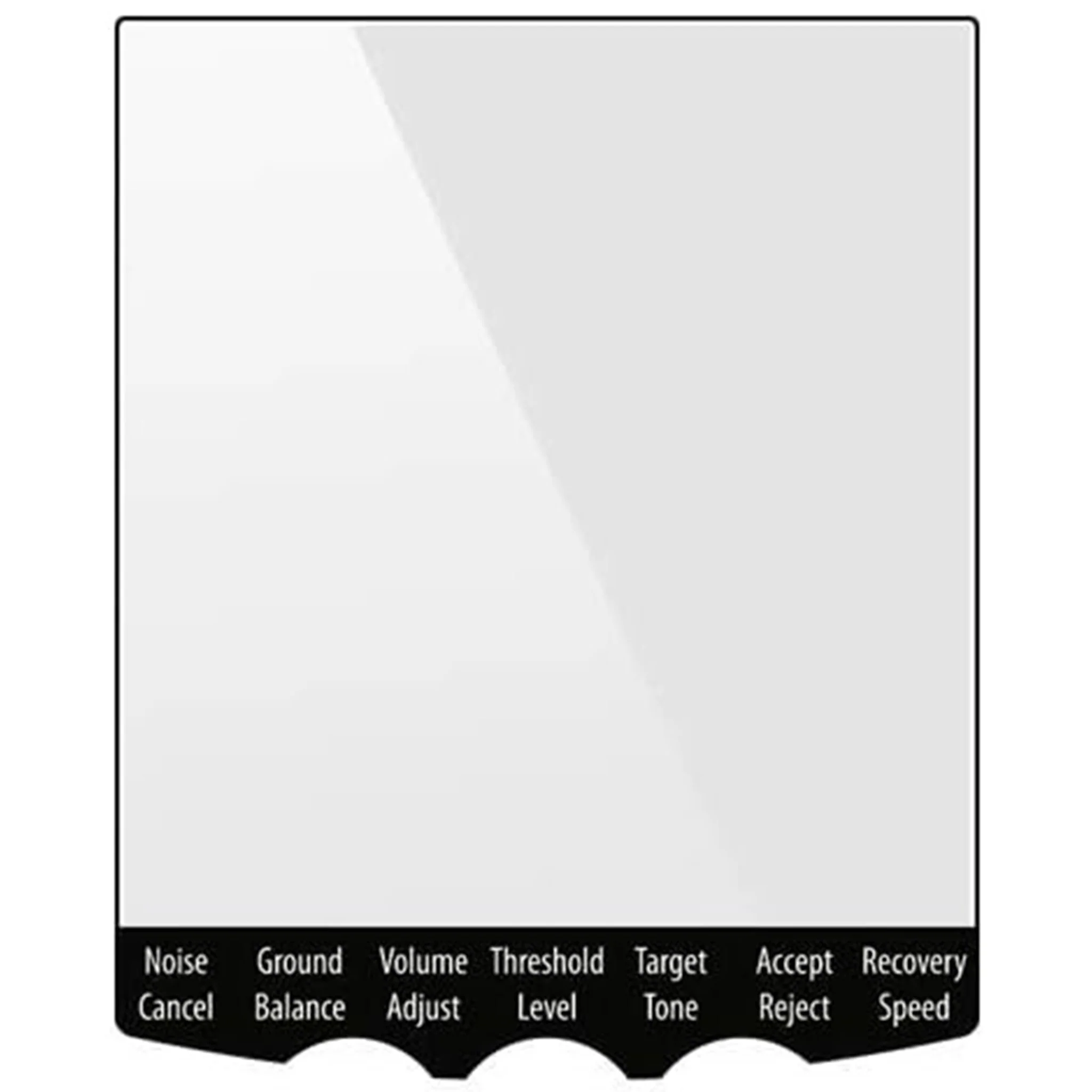 Minelab Screen Protector 5-Pack - Equinox & X-Terra - Image 1