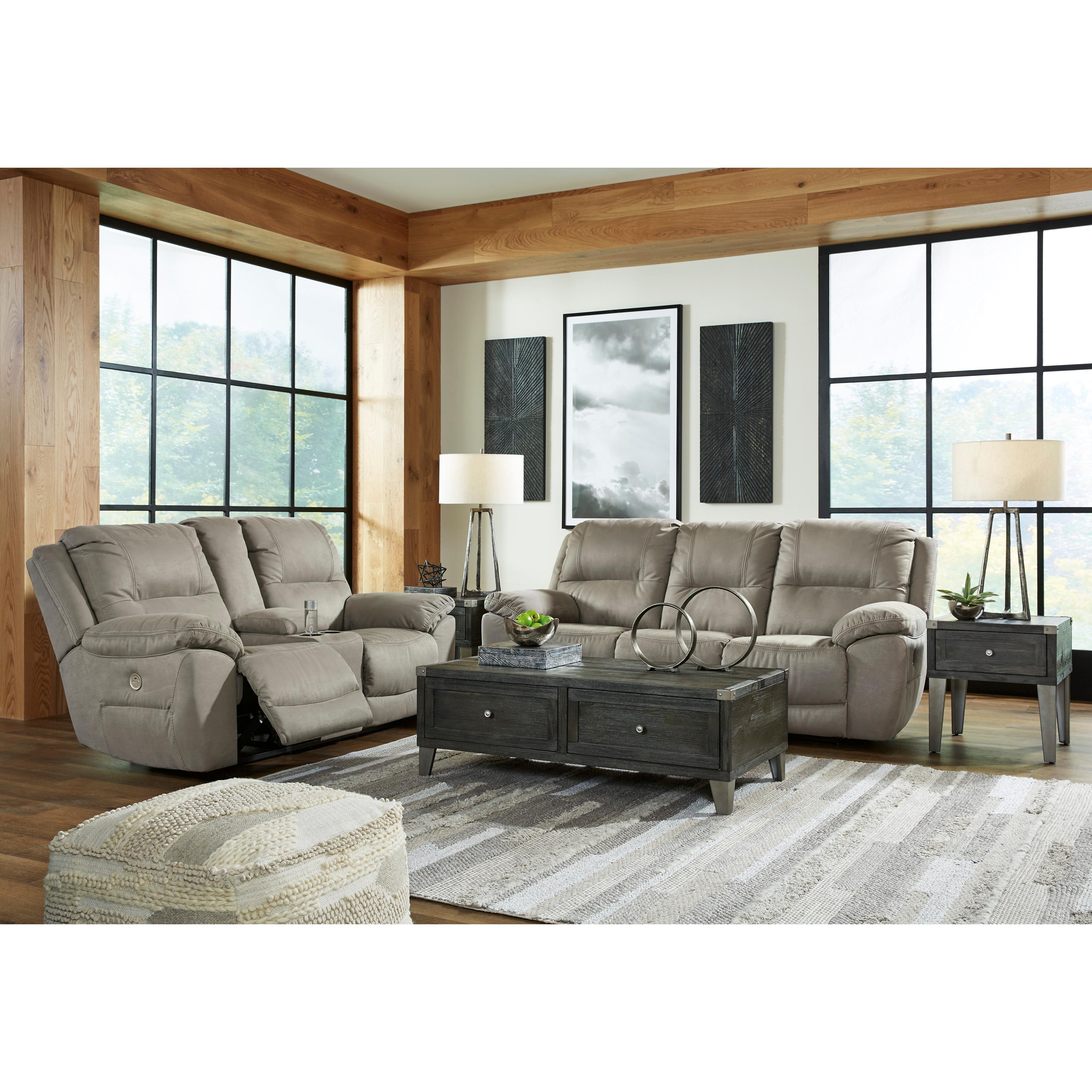 Signature Design by Ashley Next-Gen Gaucho 54203U2 2 pc Power Reclining Living Room Set - Image 2