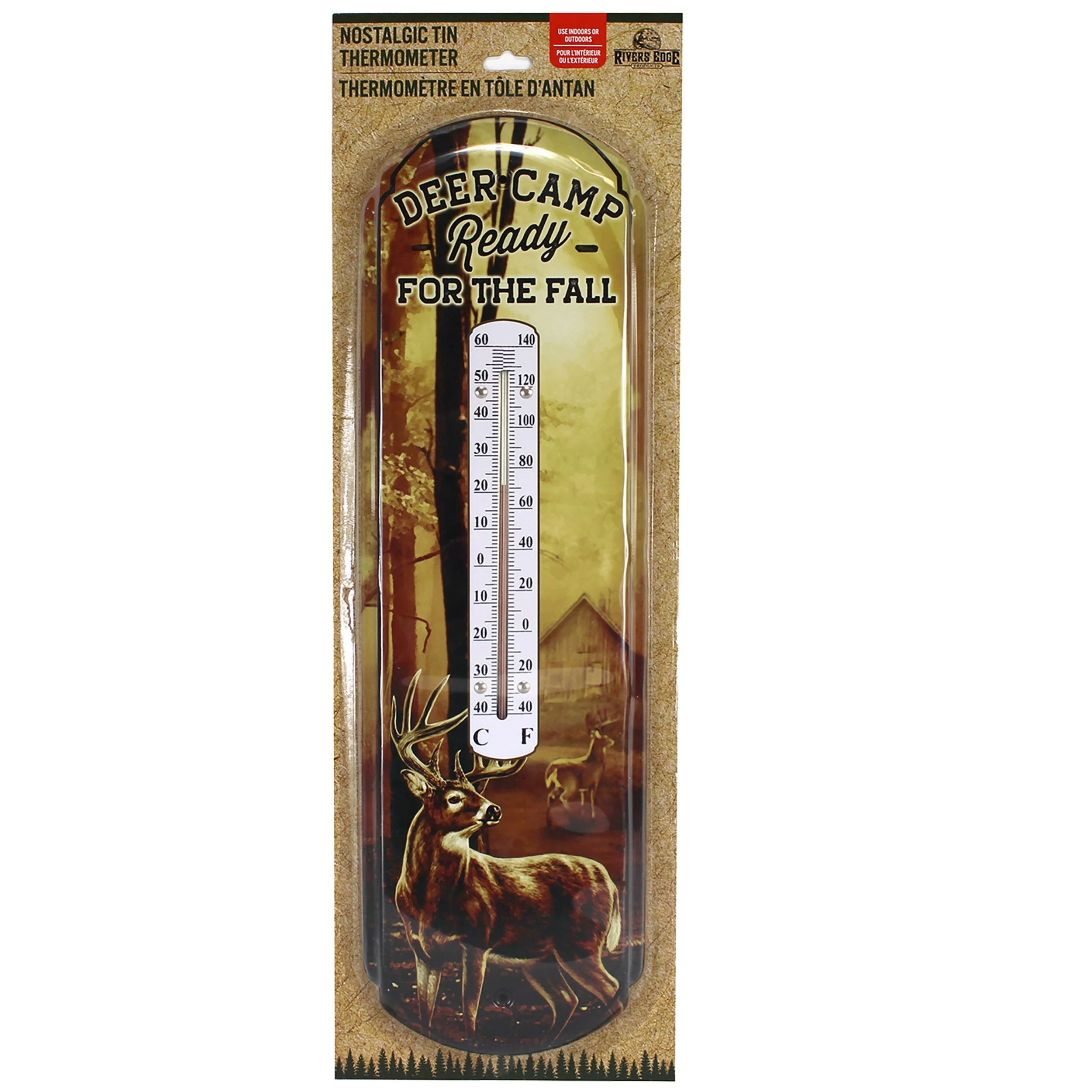 Tin Thermometer-Deer Camp 2 - Image 3