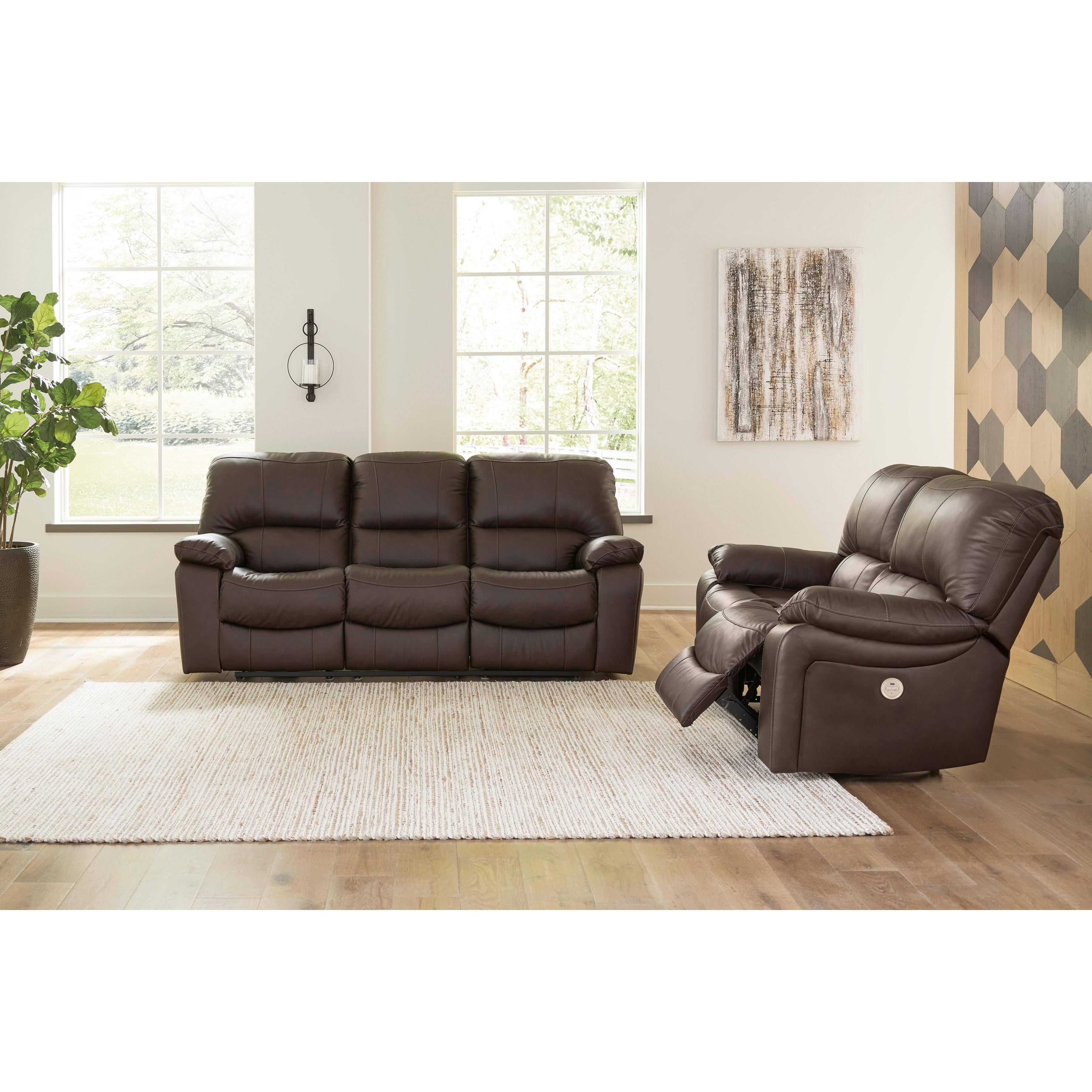 Signature Design by Ashley Leesworth U43808U1 2 pc Power Reclining Living Room Set - Image 2