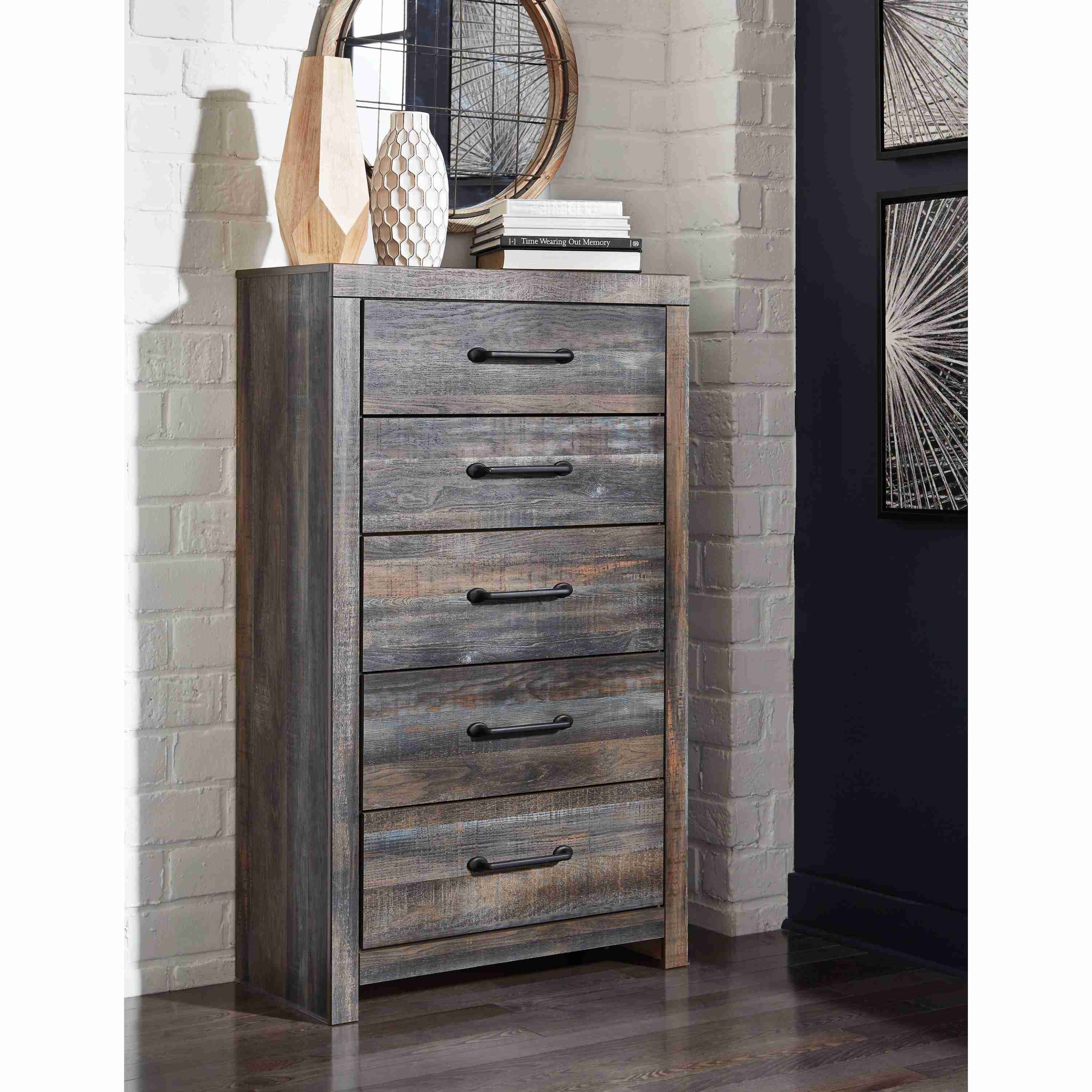 Signature Design by Ashley Drystan B211B119 10 pc King Panel Storage Bedroom Set - Image 3