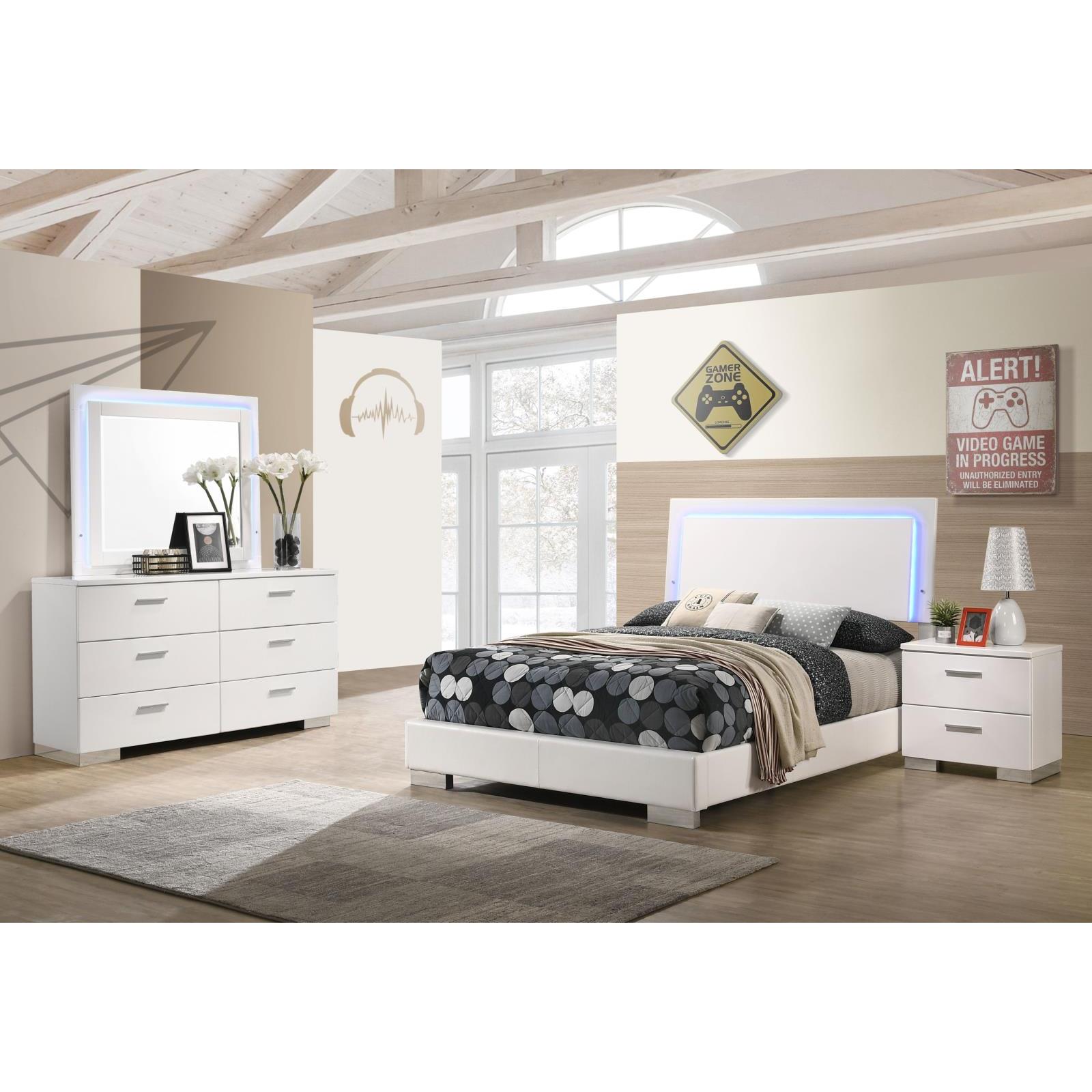Coaster Furniture Felicity 203500F-S4L 6 pc Full Bedroom Set - Image 1