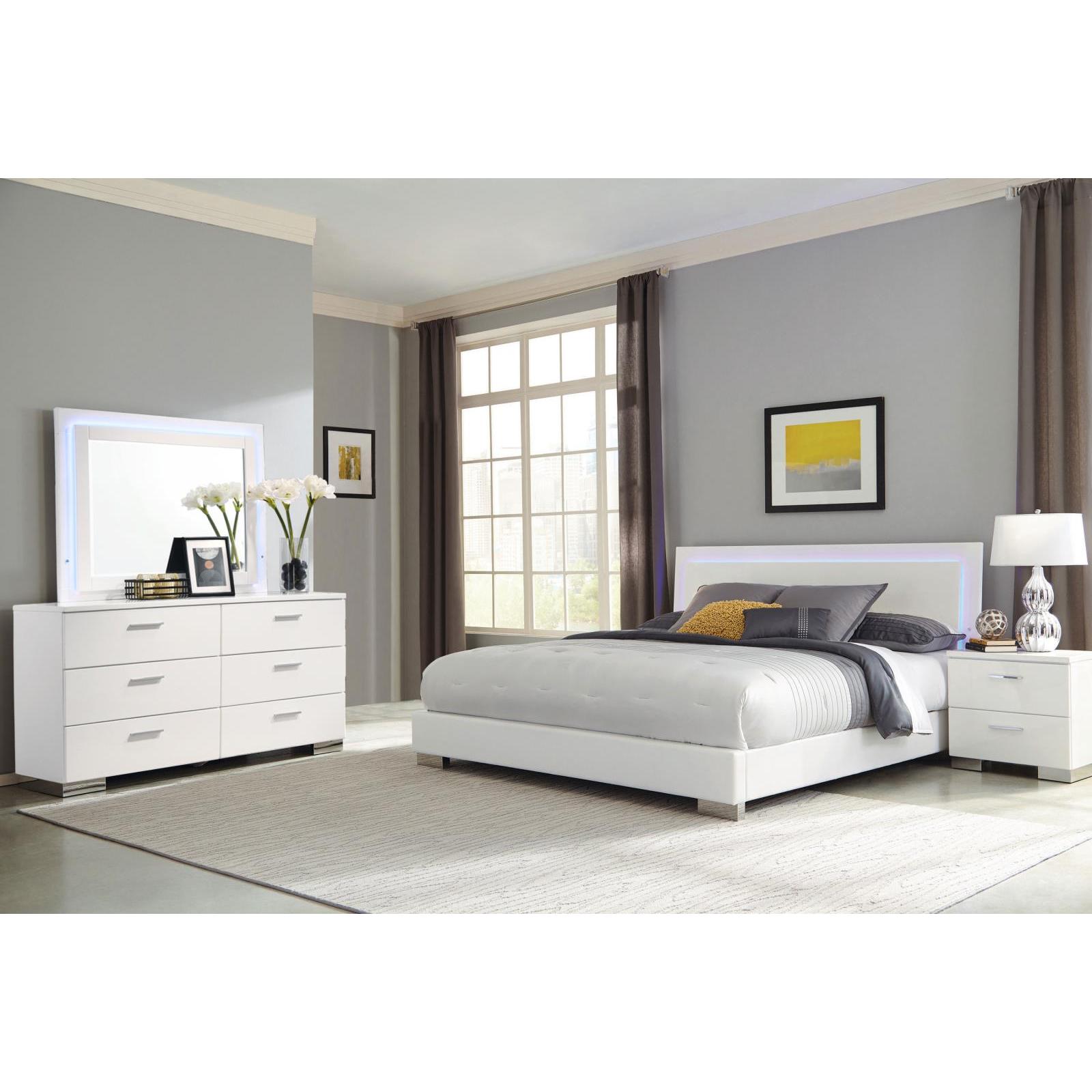 Coaster Furniture Felicity 203500Q-S4L 6 pc Queen Bedroom Set - Image 1