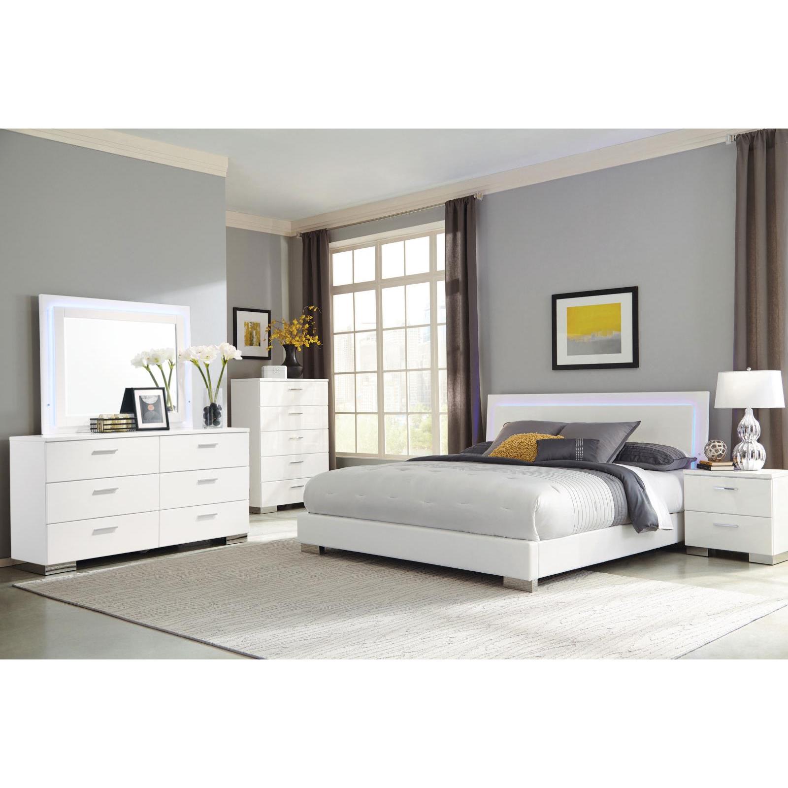 Coaster Furniture Felicity 203500Q-S5L 7 pc Queen Bedroom Set - Image 1