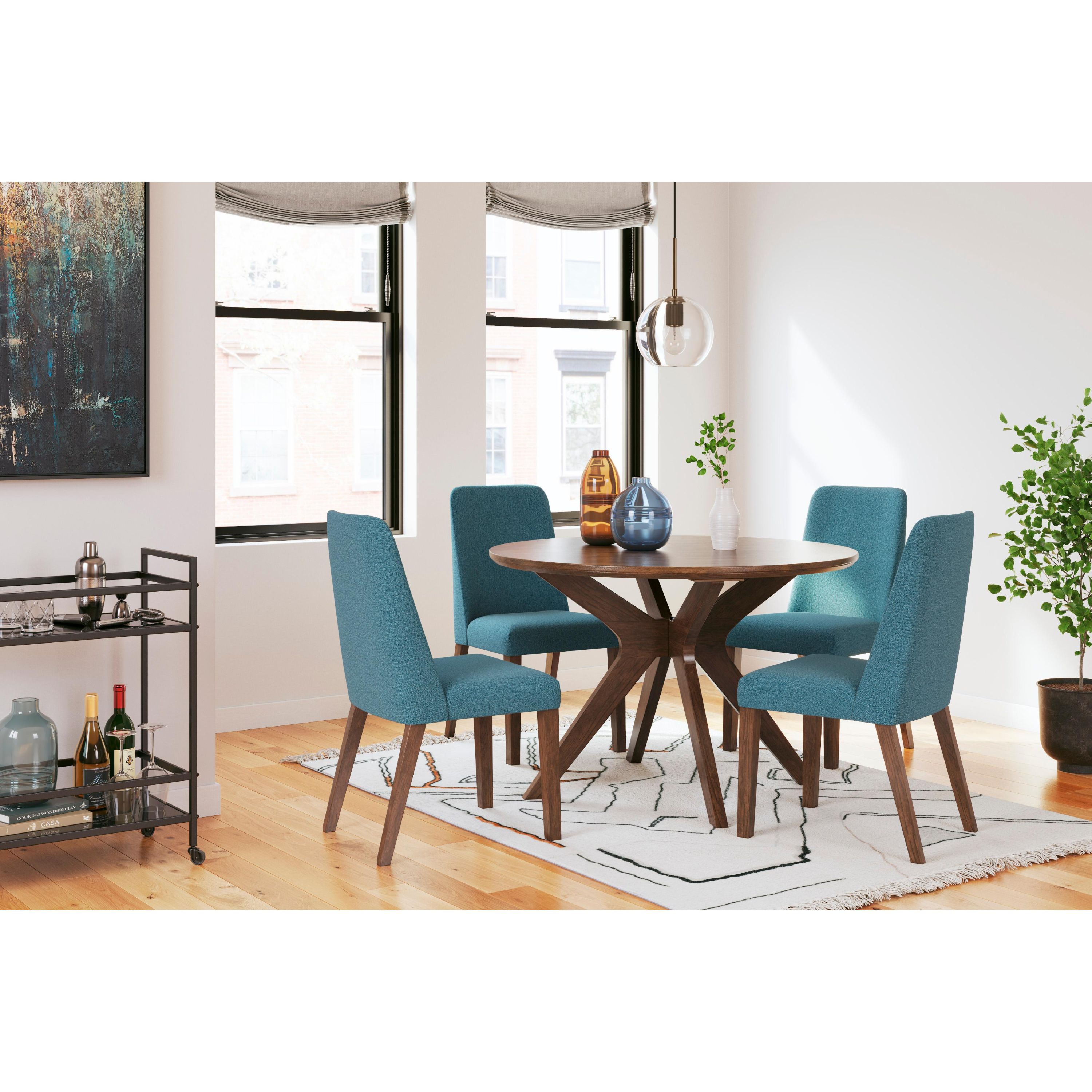 Signature Design by Ashley Lyncott D615D10 5 pc Dining Set - Image 1