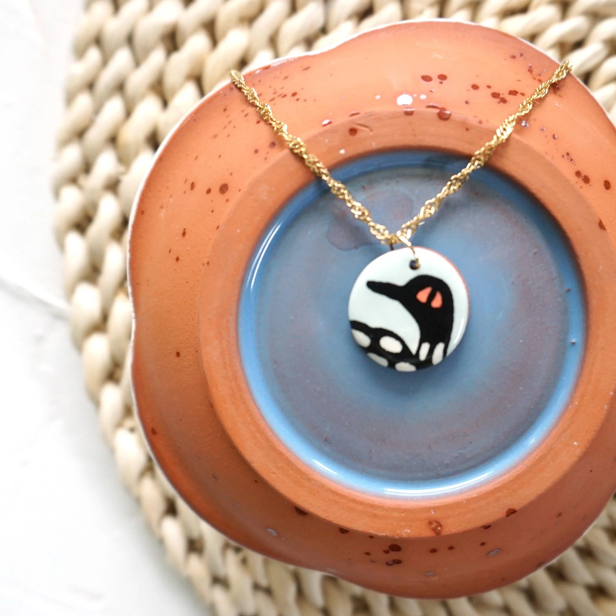 Charm Necklace Loon – Wholesale
