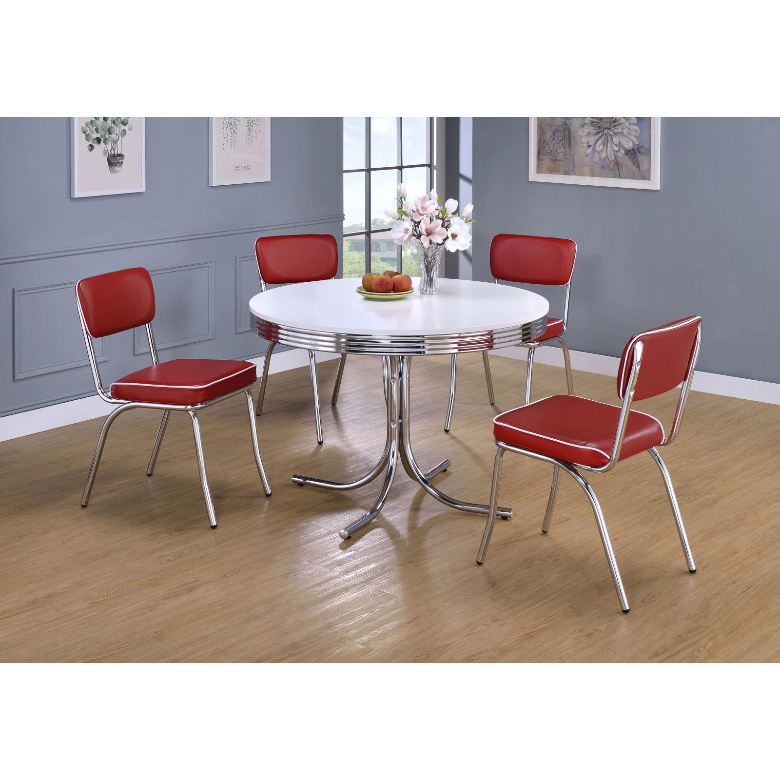 Coaster Furniture Retro 2388-S5R 5 pc dining set - Image 1