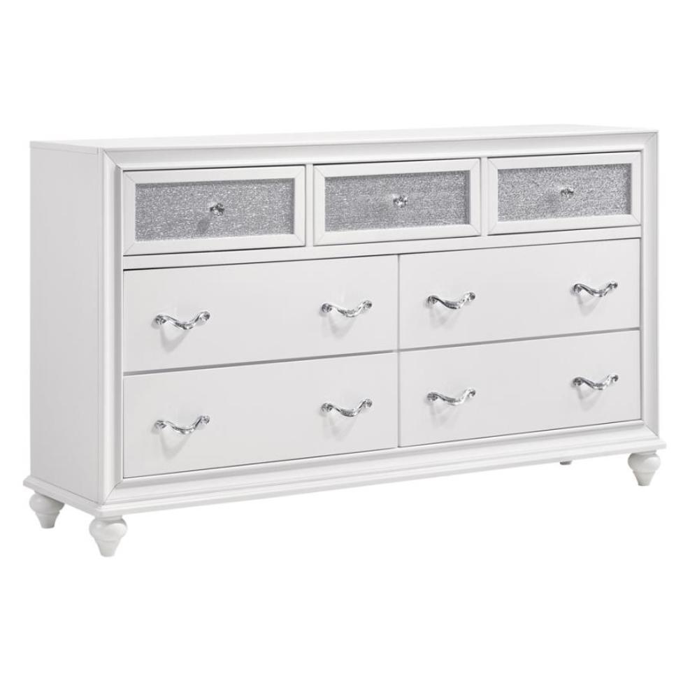 Coaster Furniture Barzini 300843KE-S4 6 pc King Platform Bedroom set - Image 3