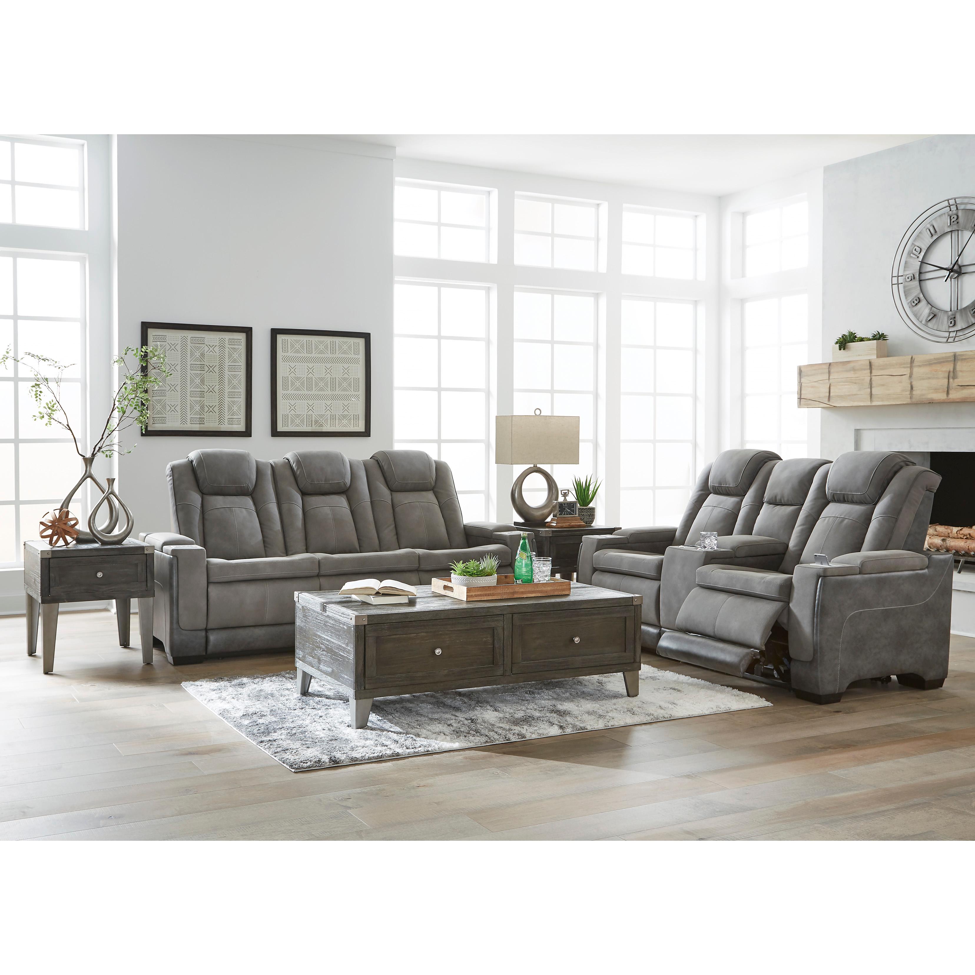 Signature Design by Ashley Next-Gen Durapella 22004S1 2 pc Power Reclining Living Room Set - Image 1