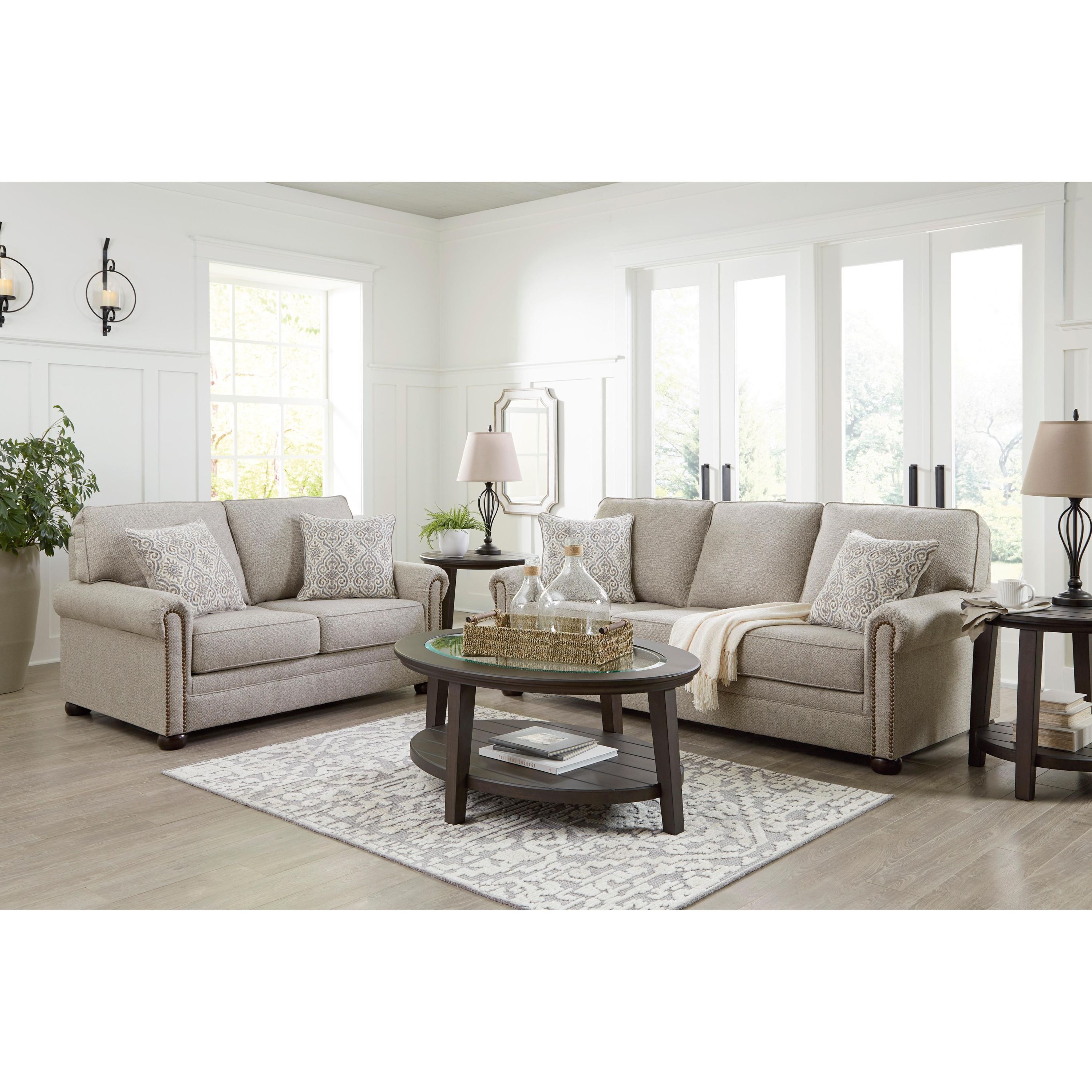 Signature Design by Ashley Gaelon 37307U1 2 pc Living Room Set - Image 1