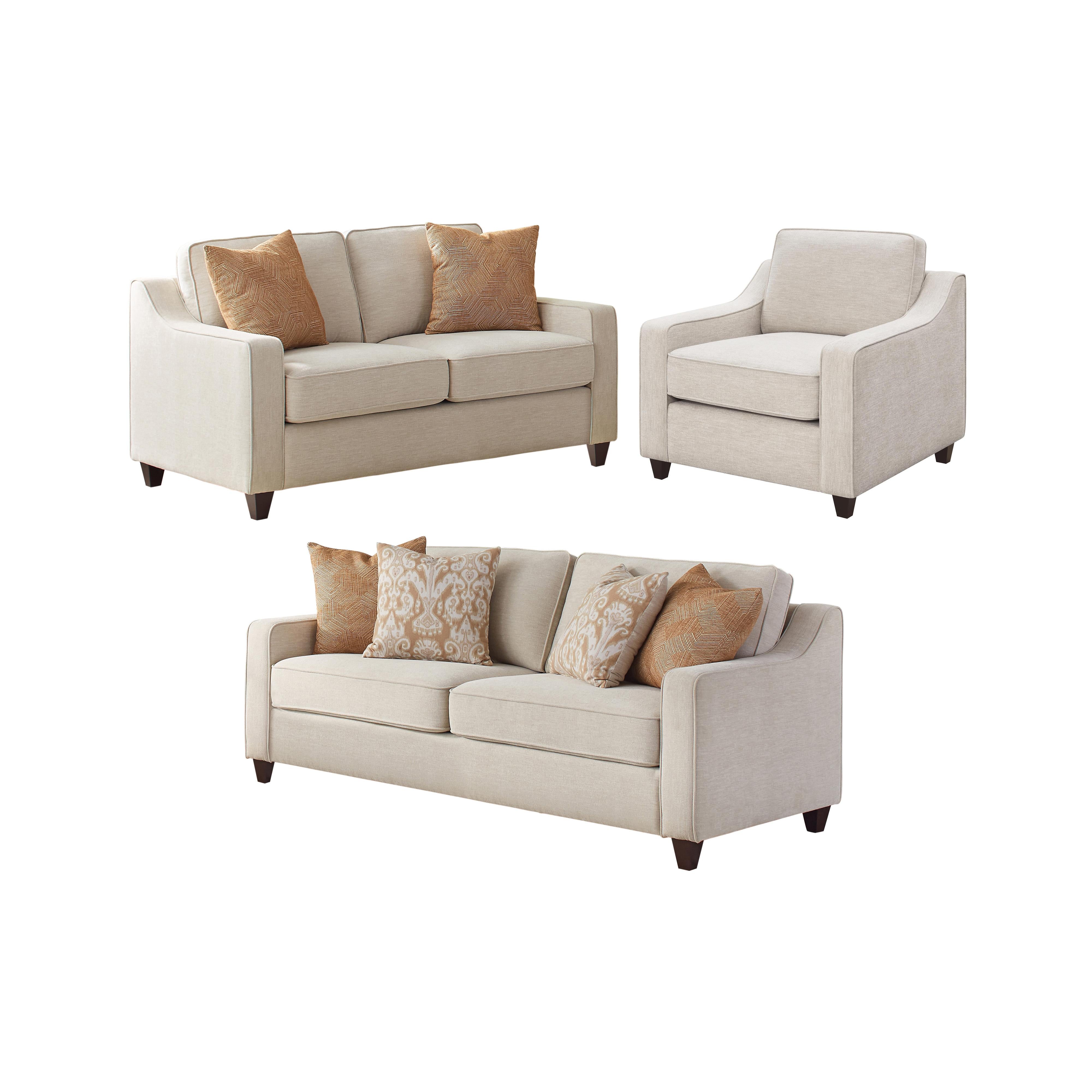 Coaster Furniture Christine 552061-S3 3 pc Living Room Set