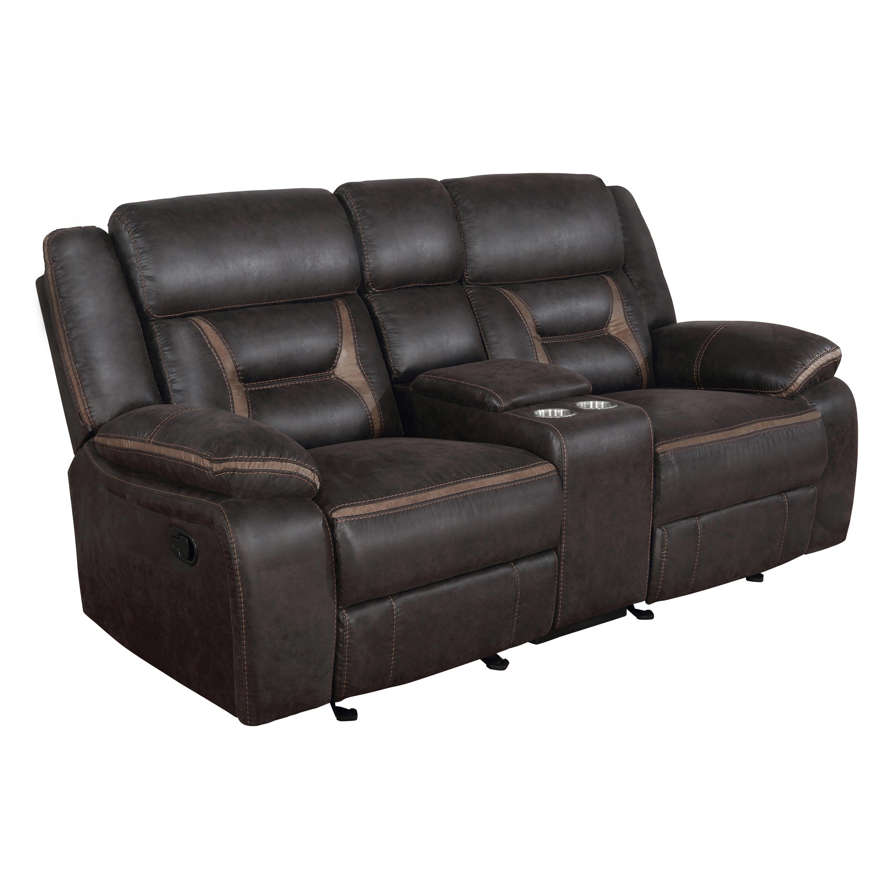 Coaster Furniture Greer 651354-S3 3 pc Reclining Living Room Set - Image 3