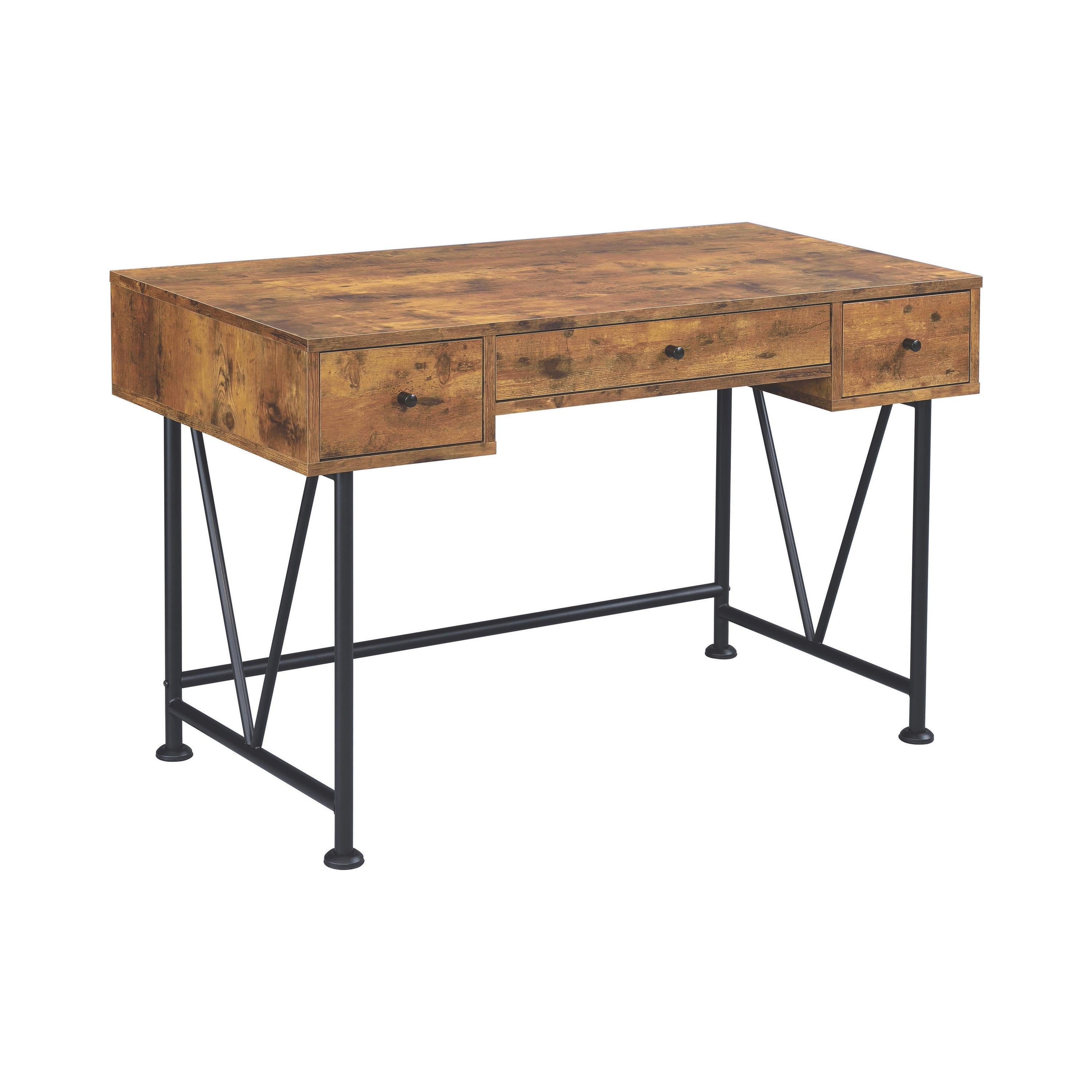Coaster Furniture Analiese 801541-S2 2-Piece 3-Drawer Writing Desk Set - Image 2