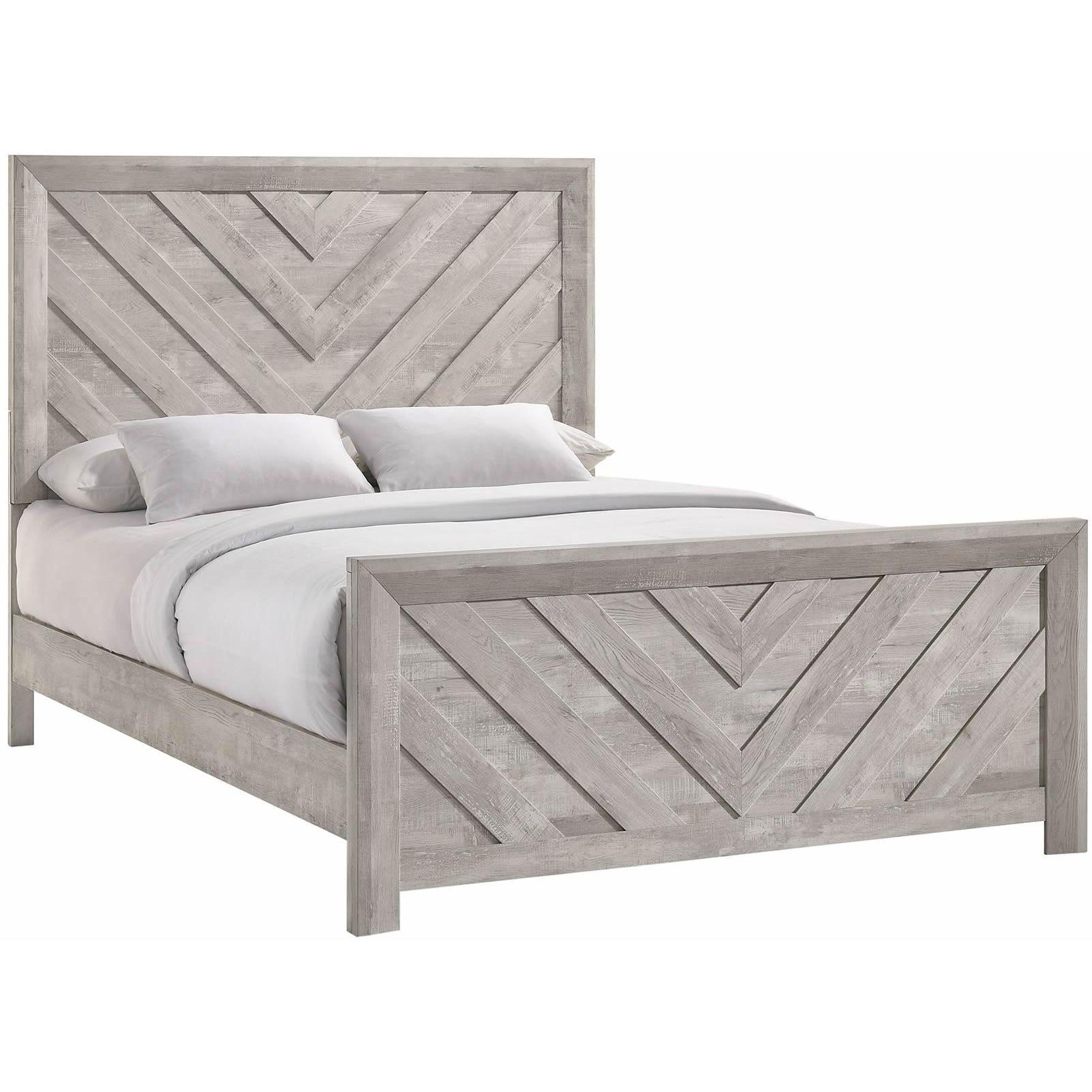 Elements International Ellen EL700 6 pc Queen Panel Bedroom Set - Image 2