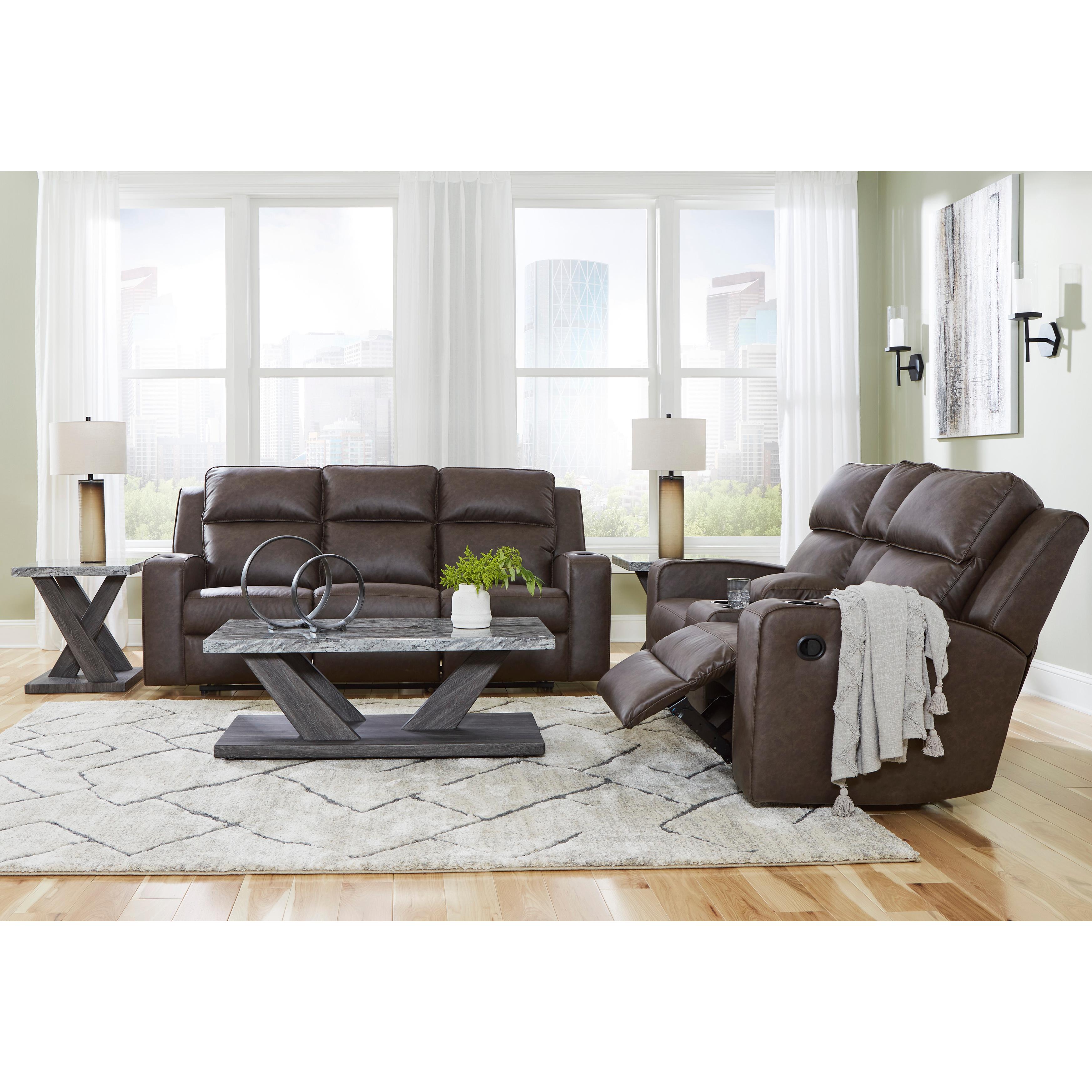 Signature Design by Ashley Lavenhorne 63306U1 2 pc Reclining Living Room Set - Image 1