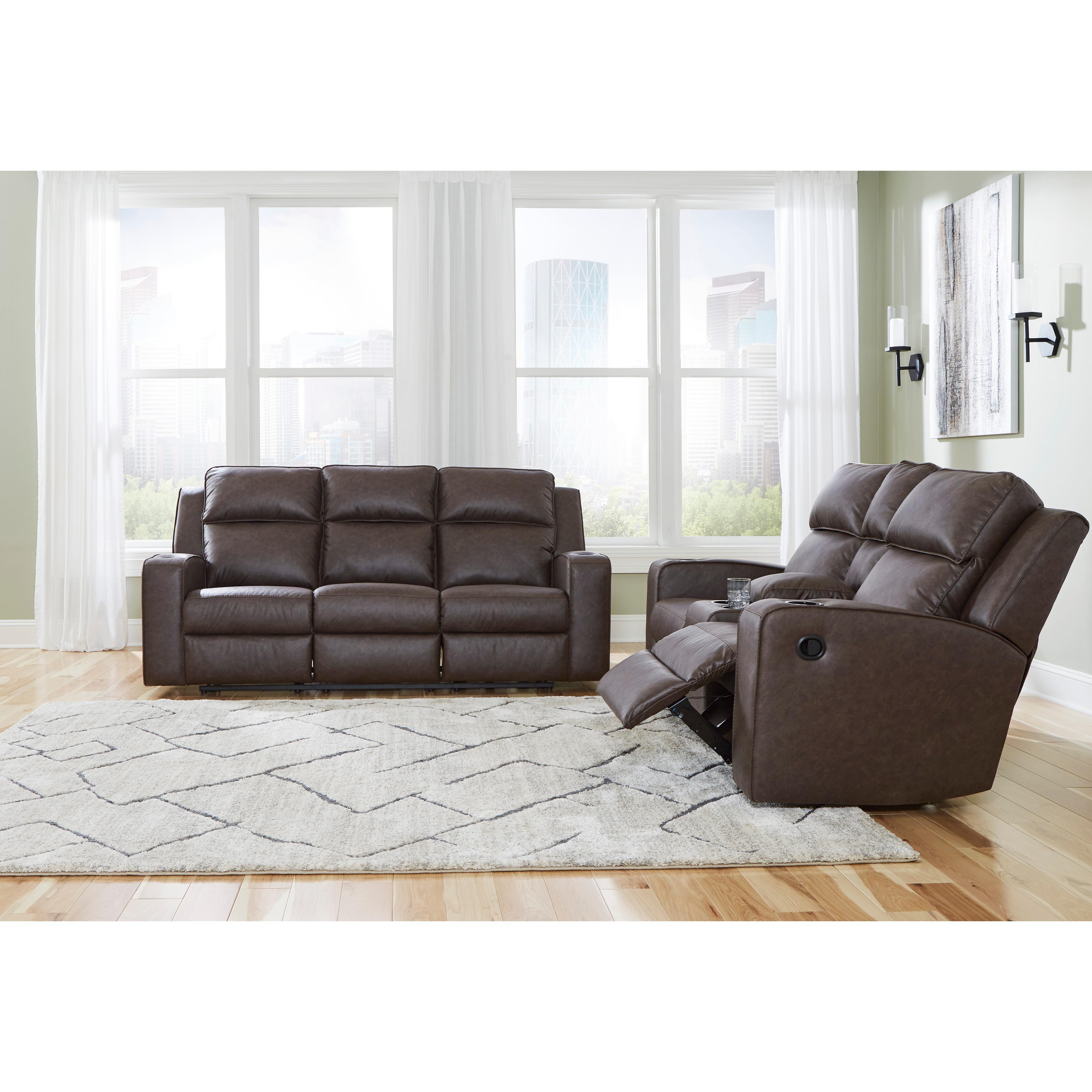 Signature Design by Ashley Lavenhorne 63306U1 2 pc Reclining Living Room Set - Image 2
