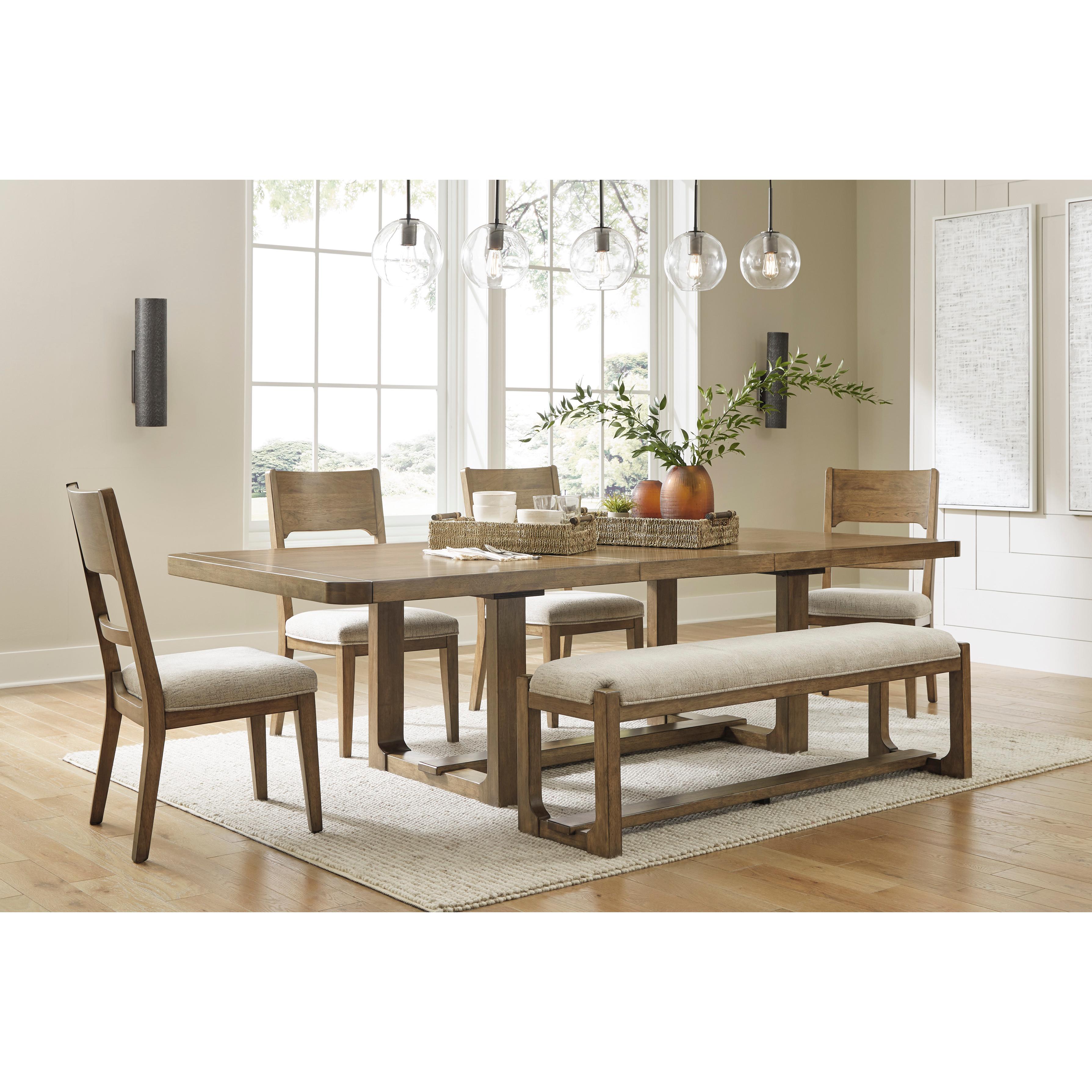 Signature Design by Ashley Cabalynn D974D2  6 pc Dining Set - Image 1