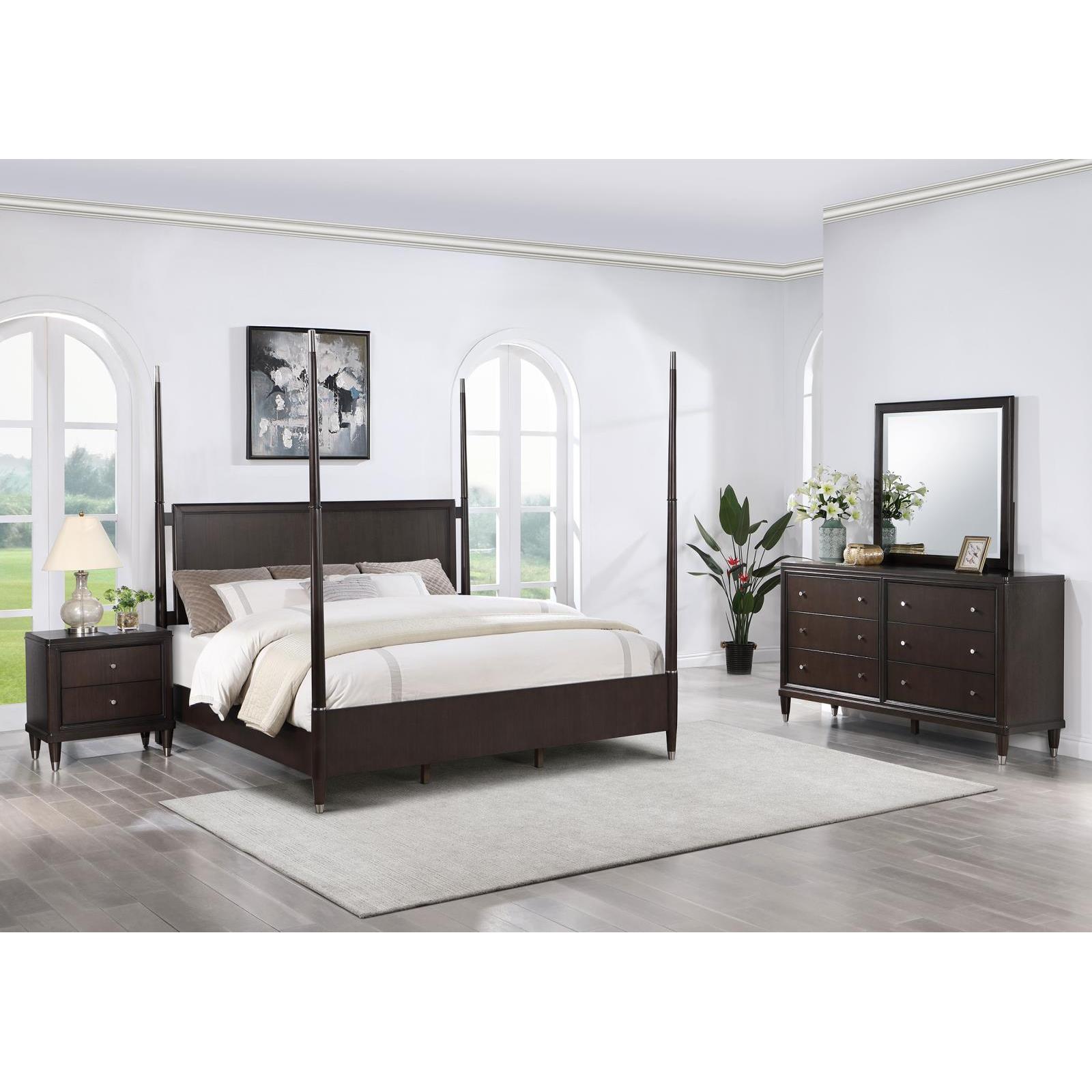 Coaster Furniture Emberlyn 223061Q-S4 6 pc Queen Poster Bedroom Set - Image 1