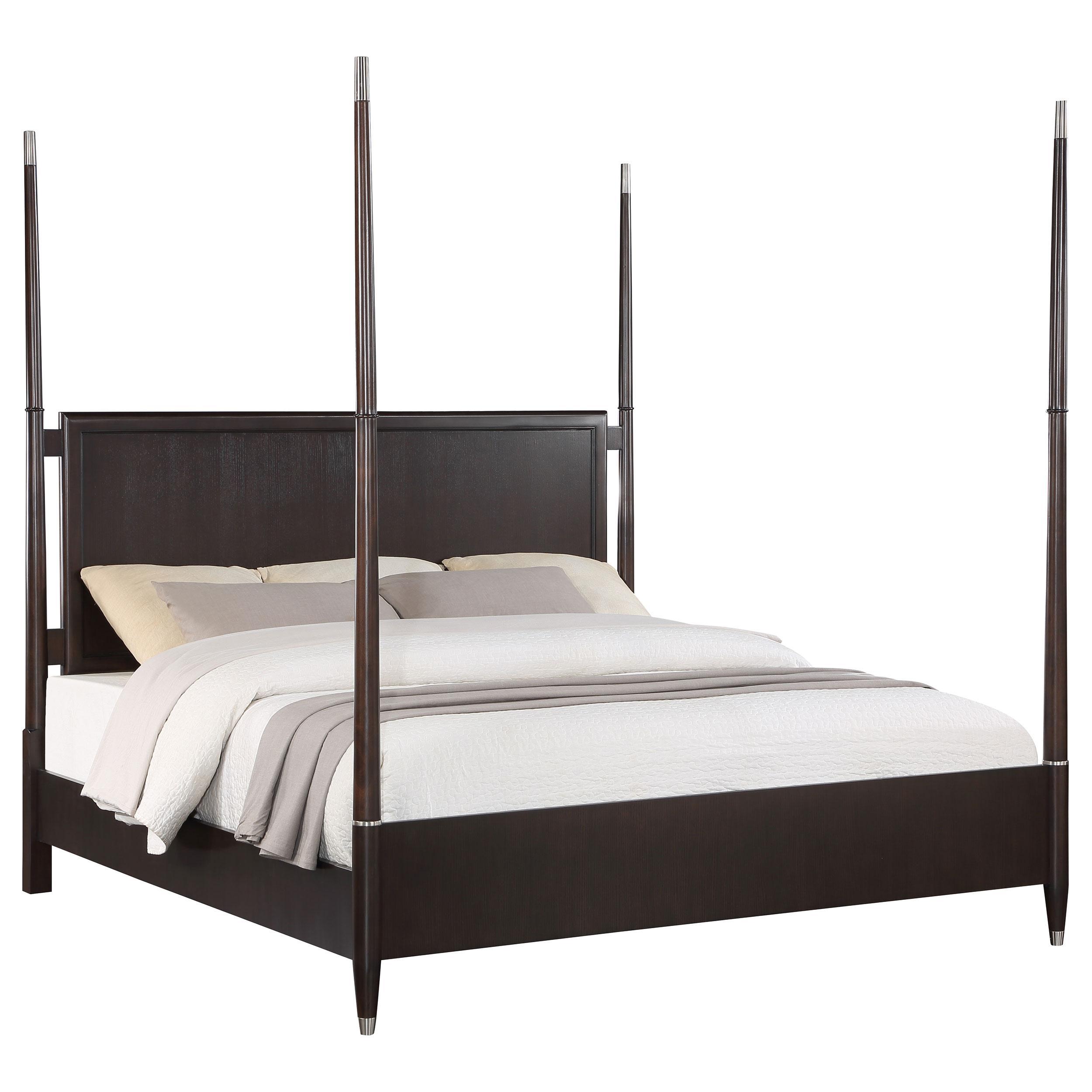 Coaster Furniture Emberlyn 223061Q-S4 6 pc Queen Poster Bedroom Set - Image 3