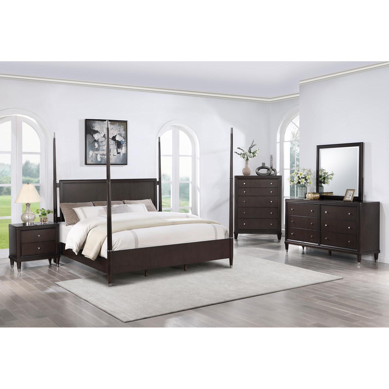 Coaster Furniture Emberlyn 223061Q-S5 7 pc Queen Poster Bedroom Set - Image 1