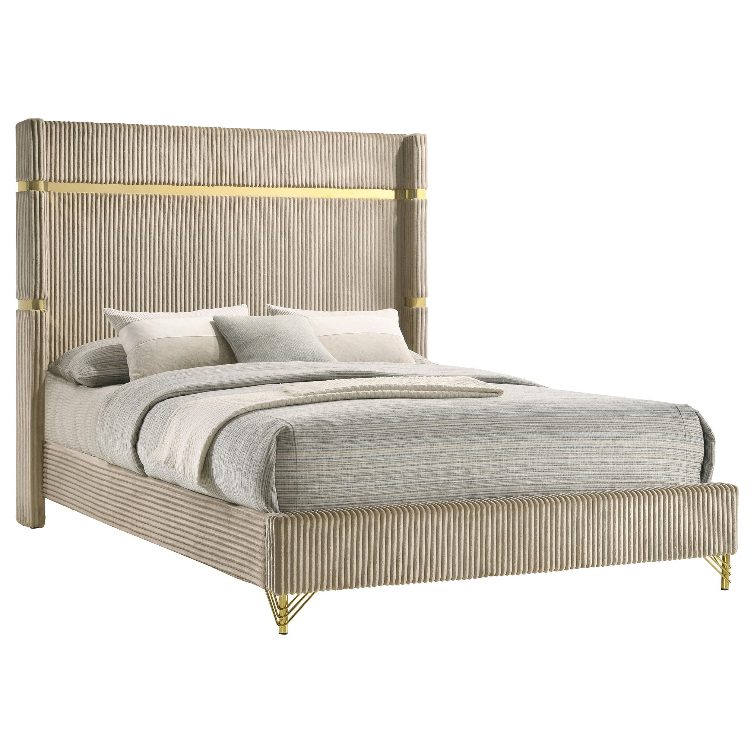 Coaster Furniture Lucia 224731Q-S5 7 pc Queen Panel Bedroom Set - Image 2