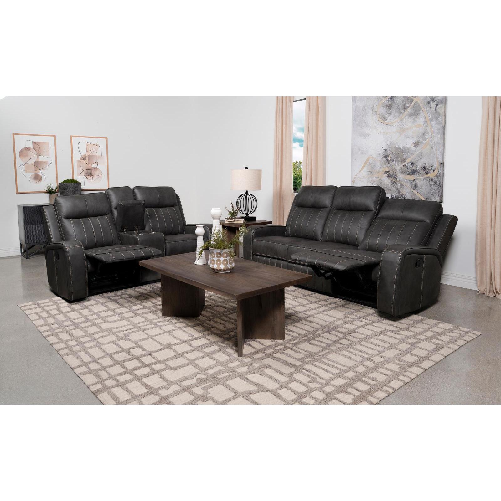 Coaster Furniture Raelynn 603191-S2 2 pc Reclining Living Room Set - Image 2
