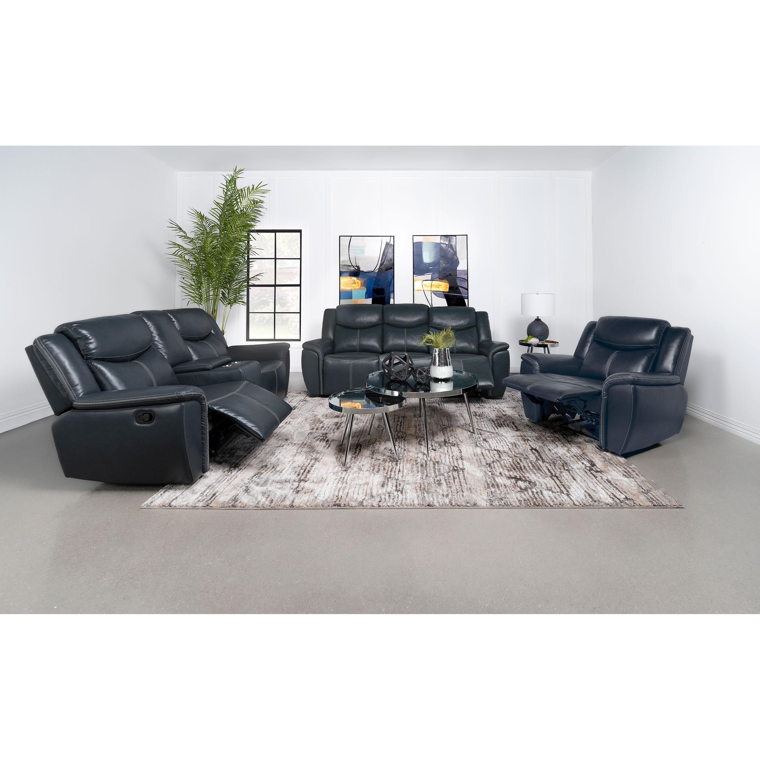 Coaster Furniture Sloane 610271-S3 3 pc Reclining Living Room Set - Image 2