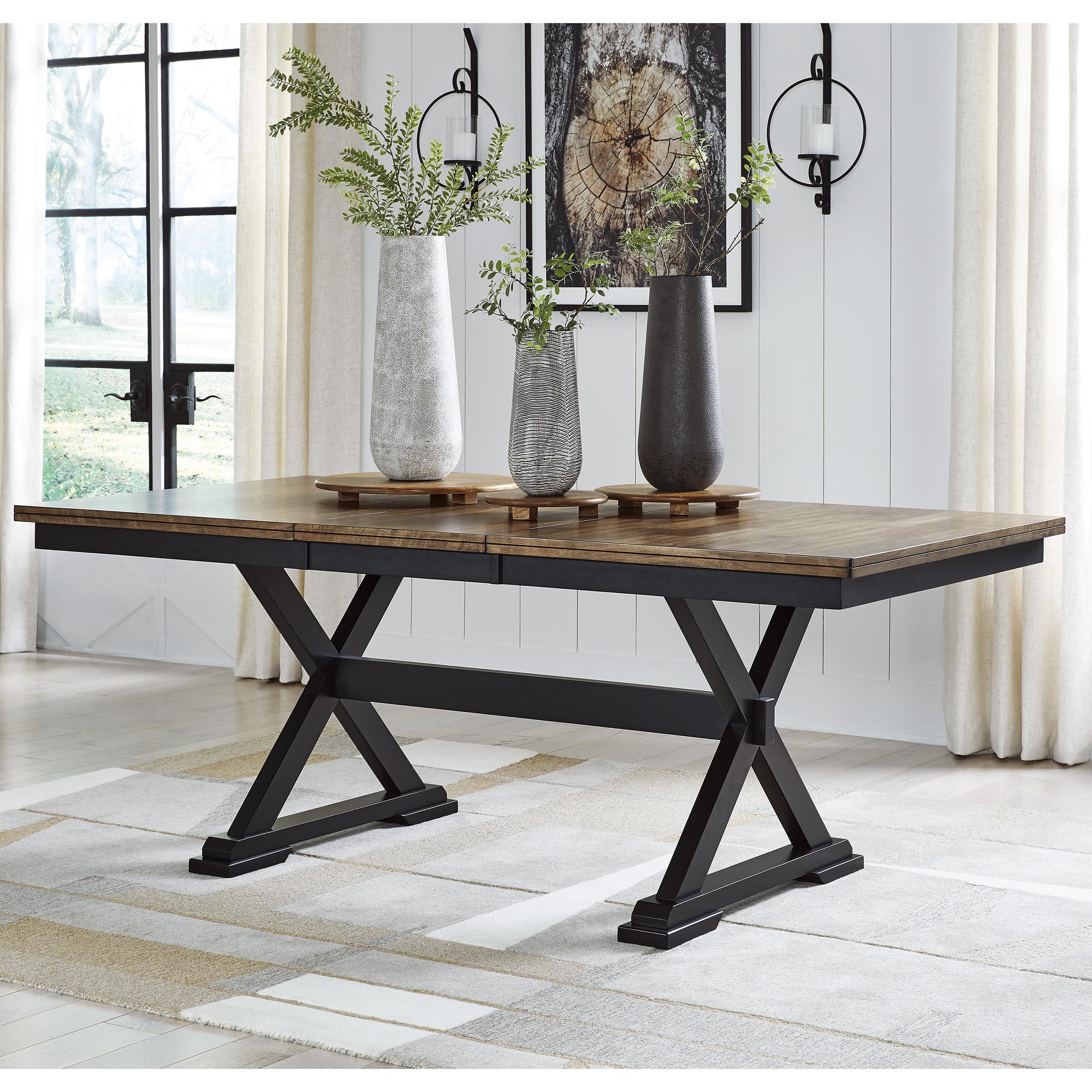 Signature Design by Ashley Wildenauer D634D2 6 pc Dining Set - Image 2
