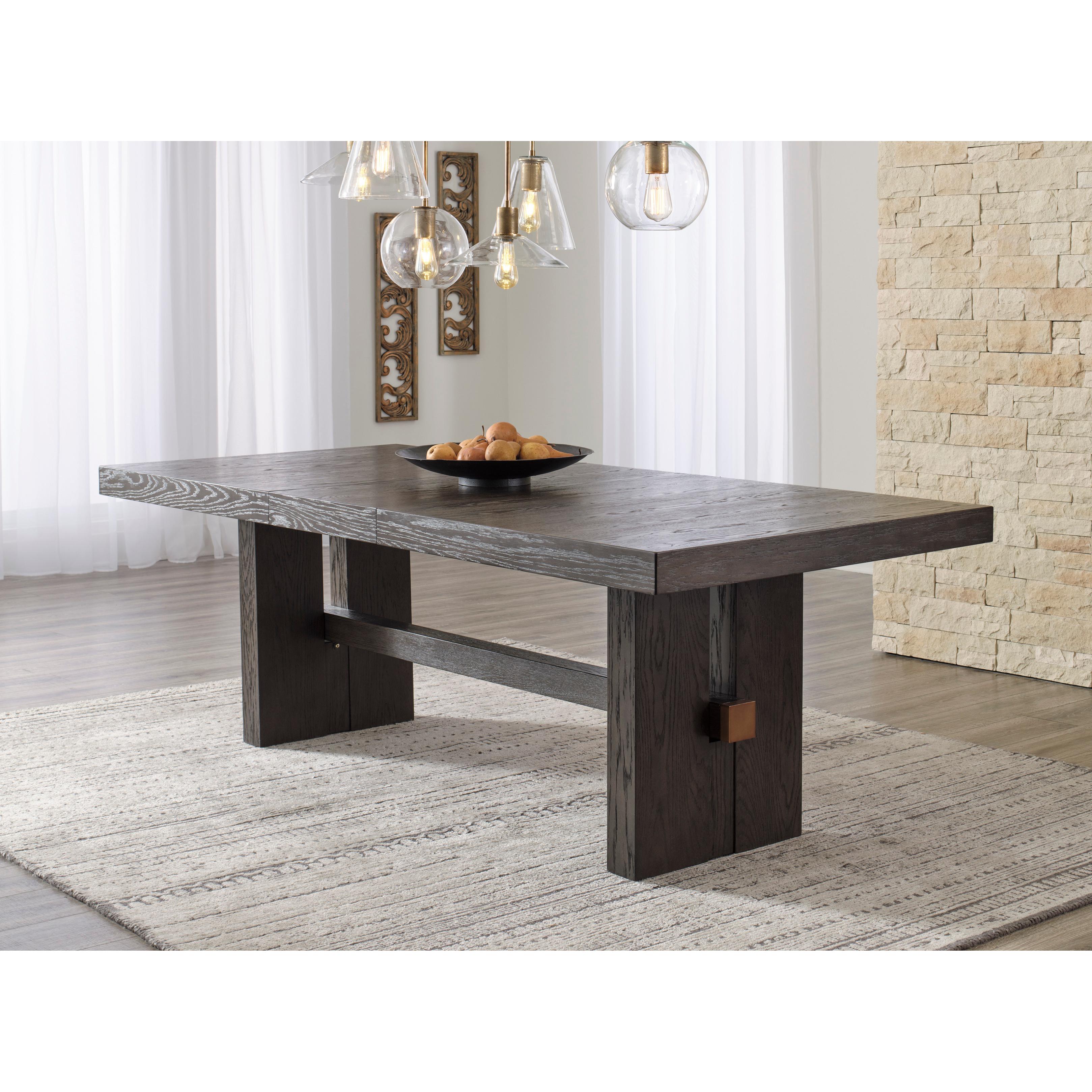 Signature Design by Ashley Burkhaus D984D1 5 pc Dining Set - Image 2