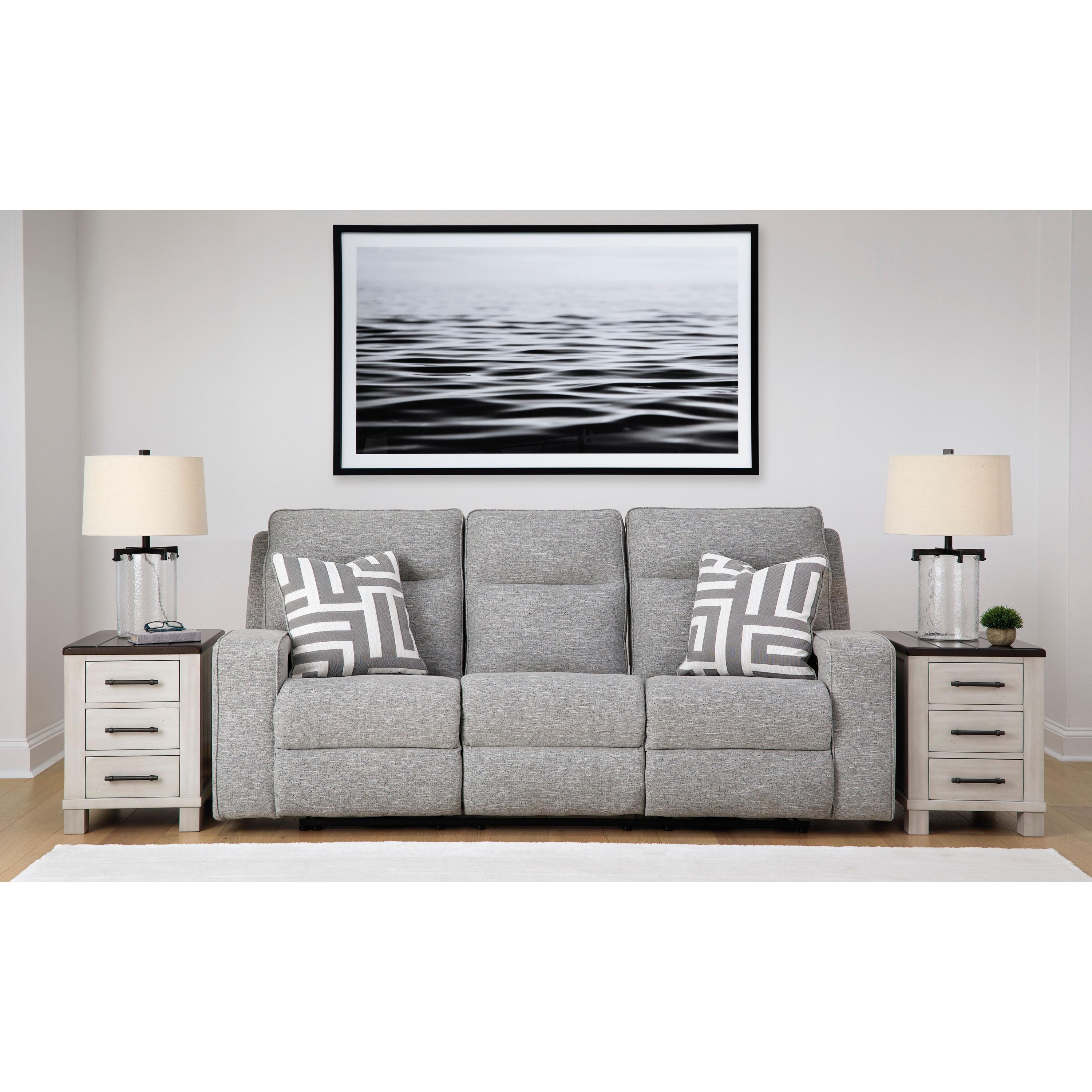Signature Design by Ashley Biscoe 90503U1 2 pc Power Reclining Living Room Set - Image 2