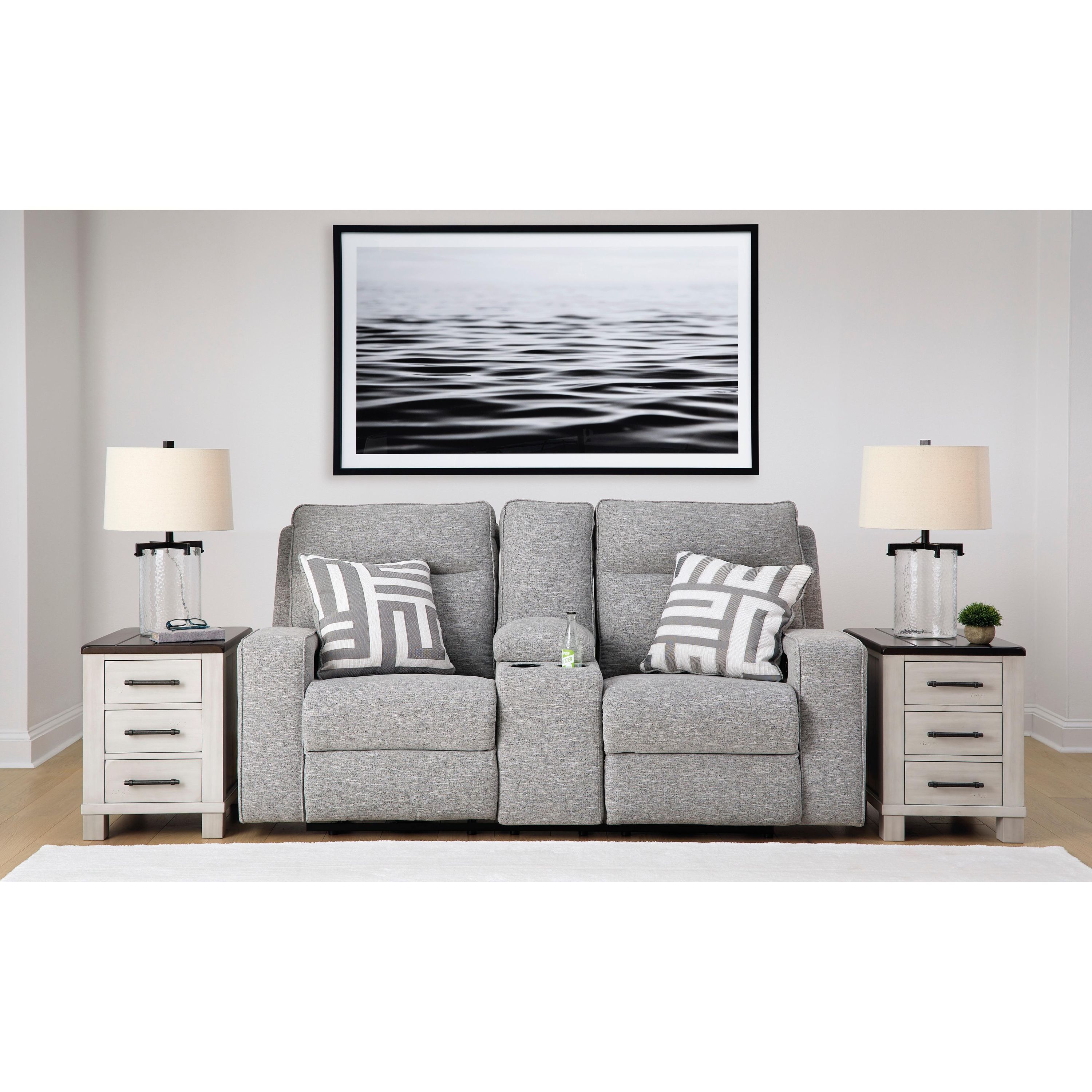 Signature Design by Ashley Biscoe 90503U1 2 pc Power Reclining Living Room Set - Image 3