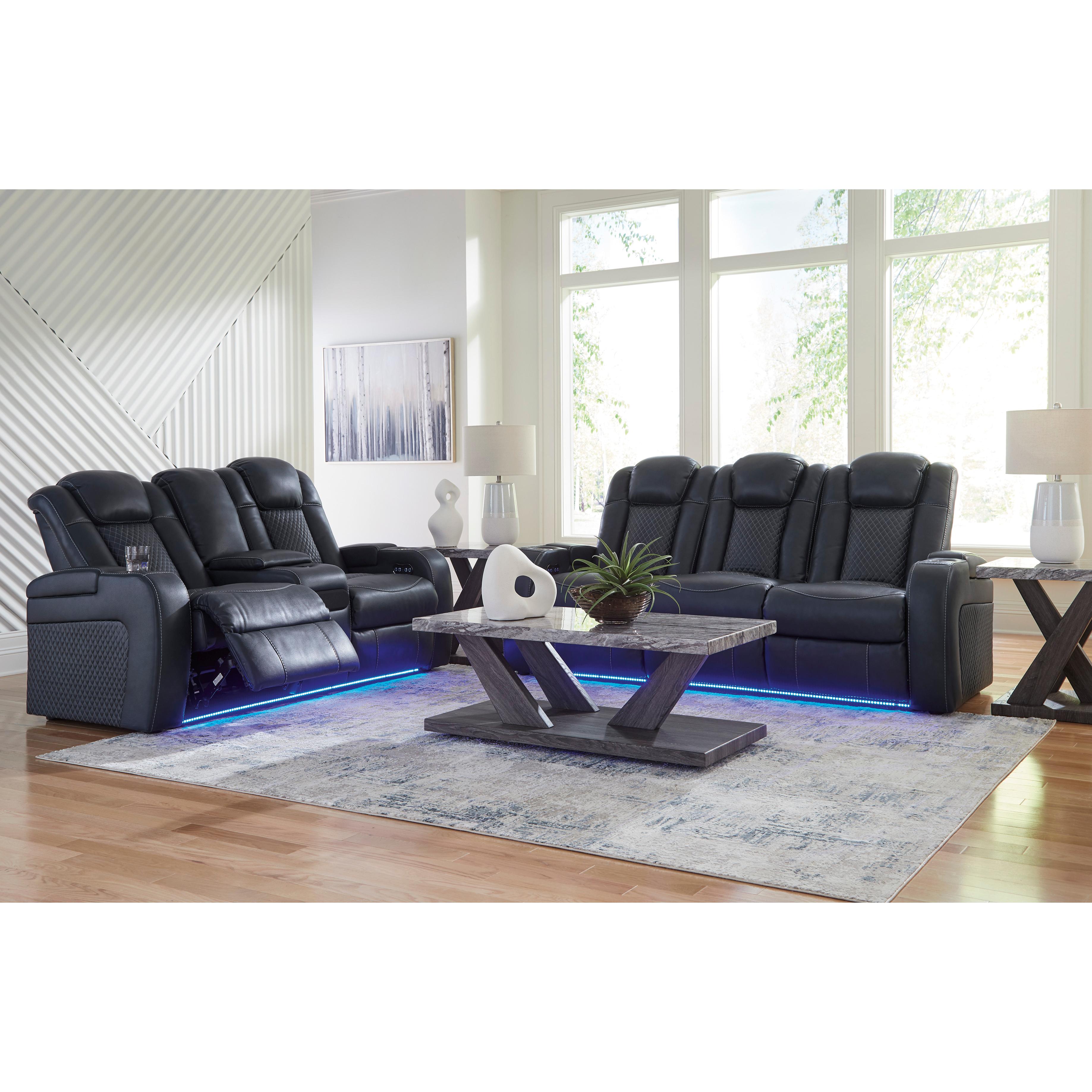Signature Design by Ashley Fyne-Dyme 36603U1 2 pc Power Reclining Living Room Set - Image 1