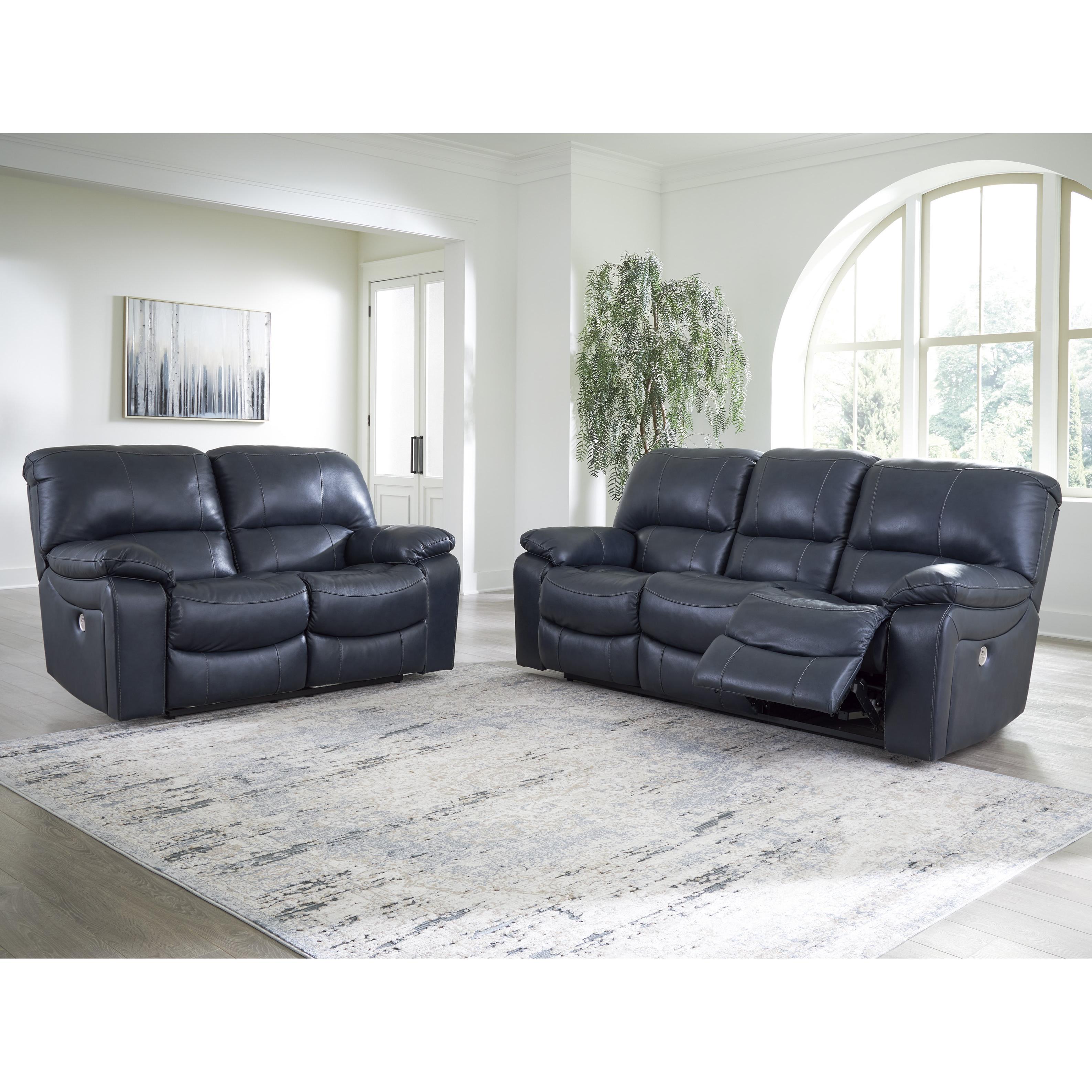 Signature Design by Ashley Leesworth U43809U1 2 pc Power Reclining Living Room Set - Image 2