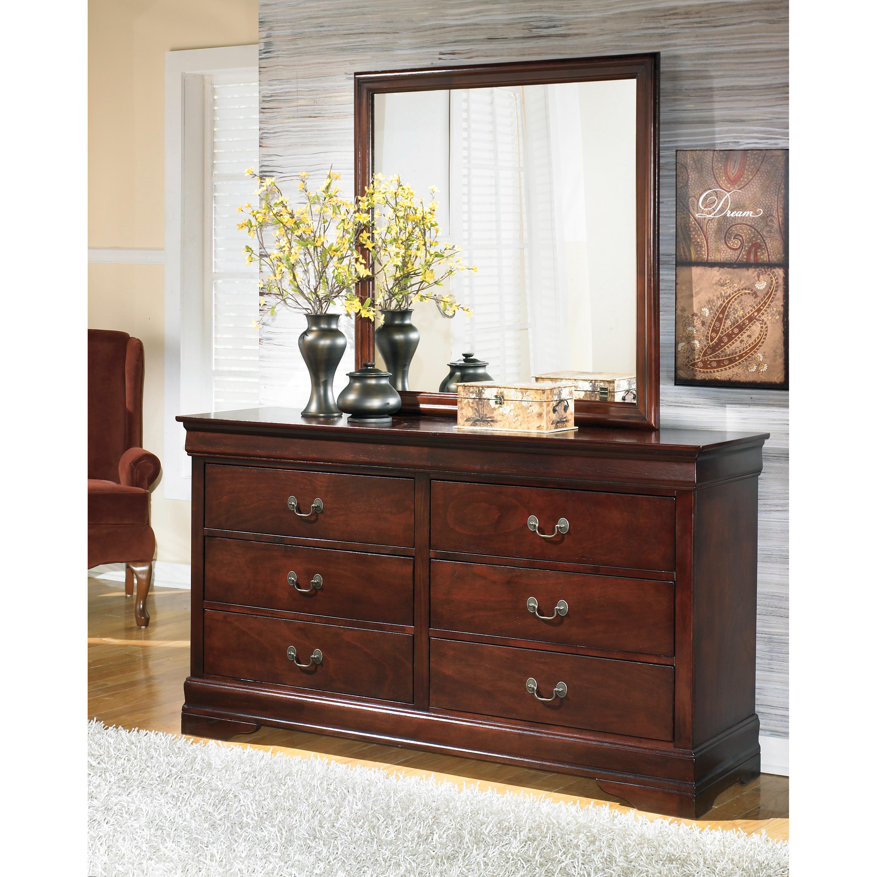Signature Design by Ashley Alisdair B376B7 5 pc Full Sleigh Bedroom Set - Image 3