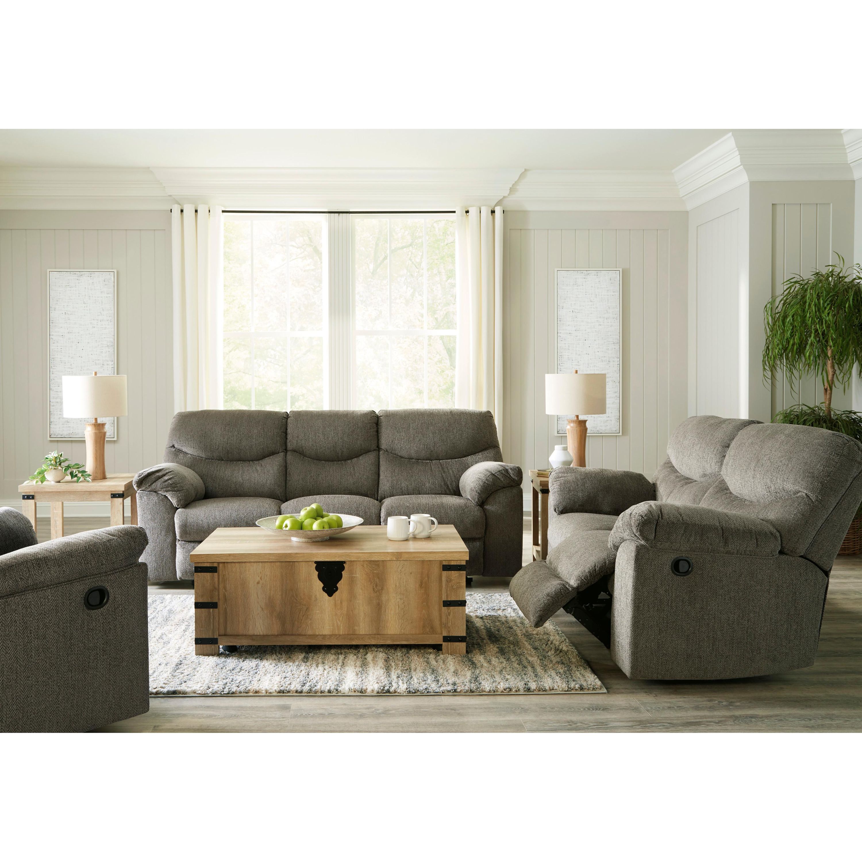 Signature Design by Ashley Alphons 28201U2 3 pc Reclining Living Room Set - Image 1