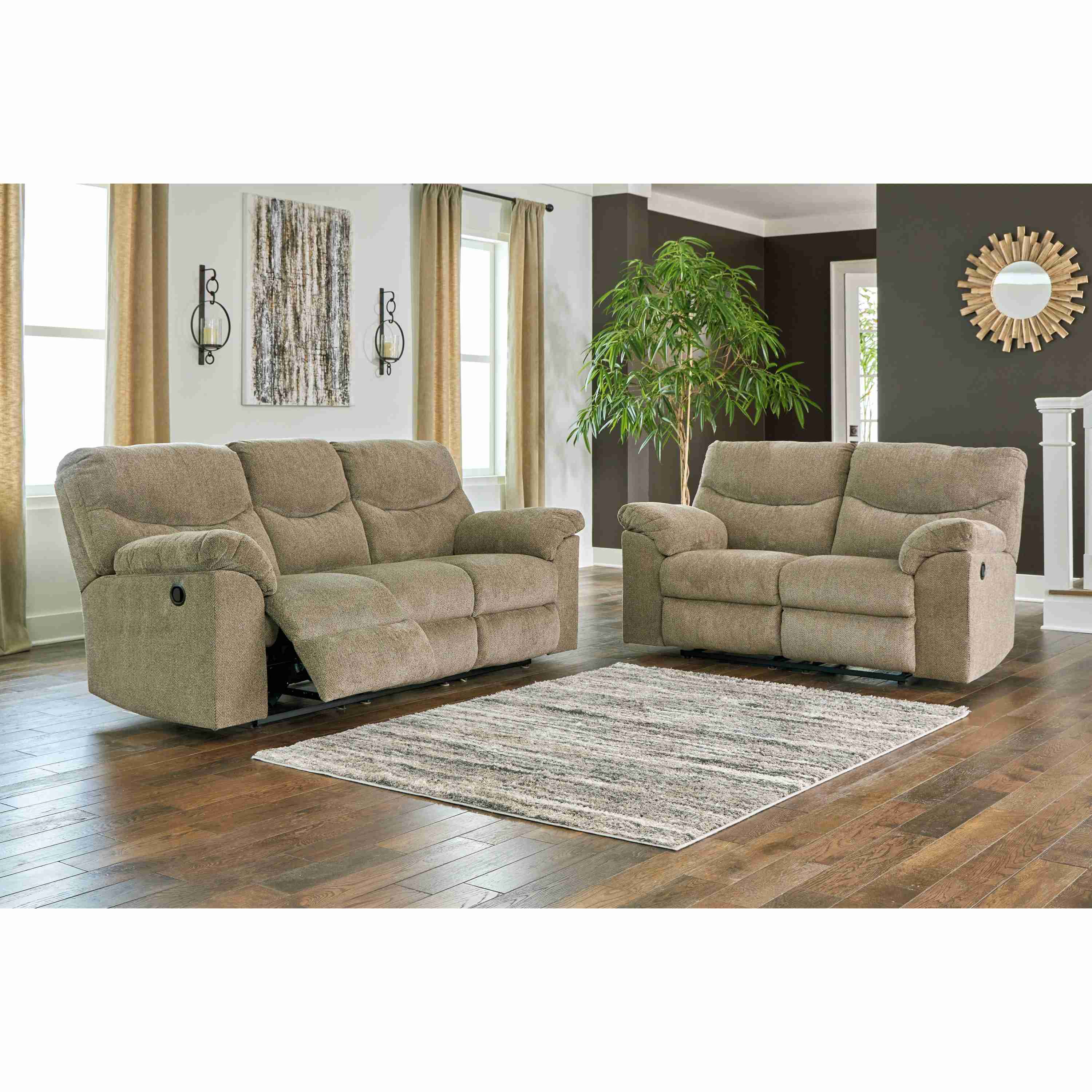 Signature Design by Ashley Alphons 28202U2 3 pc Reclining Living Room Set - Image 2