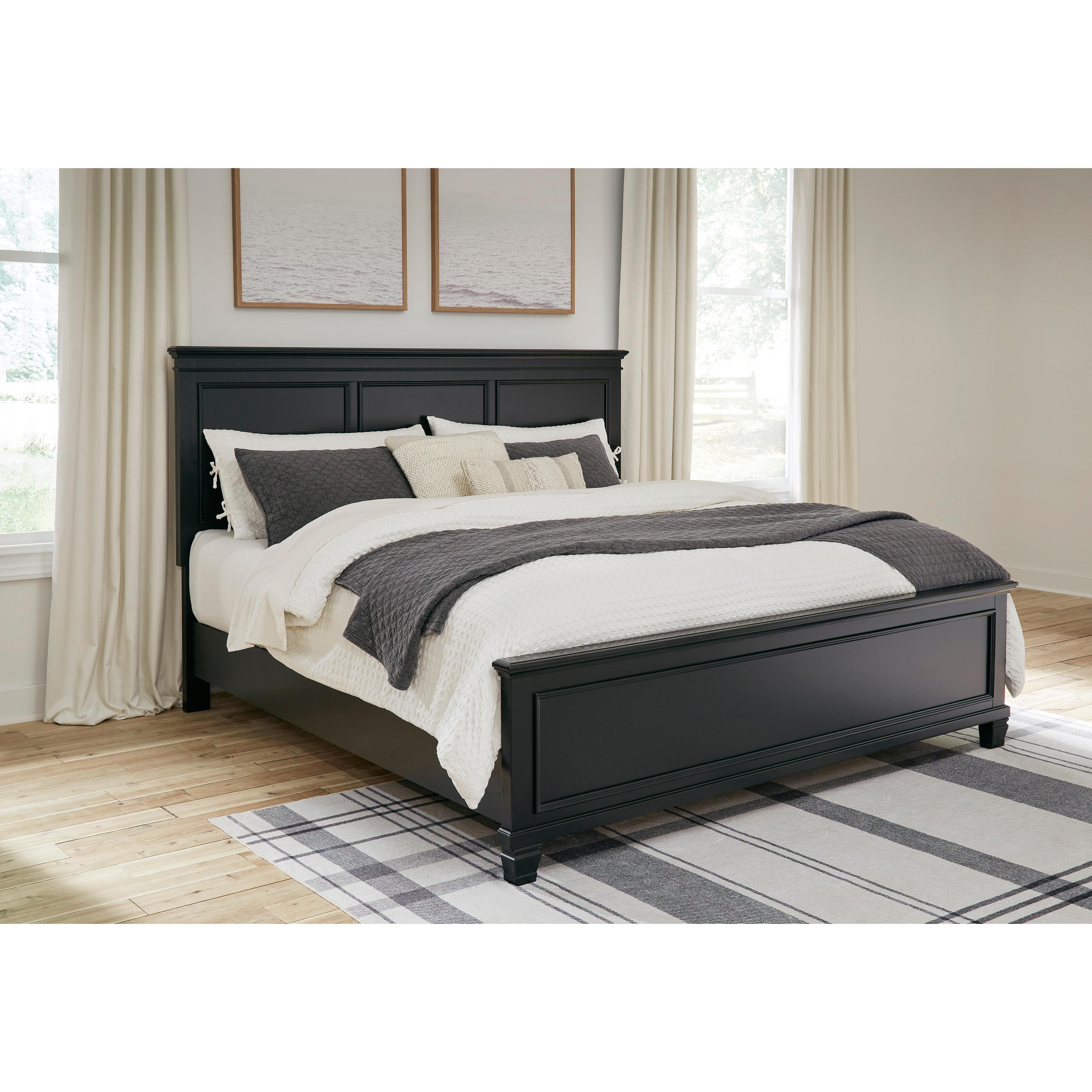 Signature Design by Ashley Lanolee B687B31 6 pc King Panel Bedroom Set - Image 2