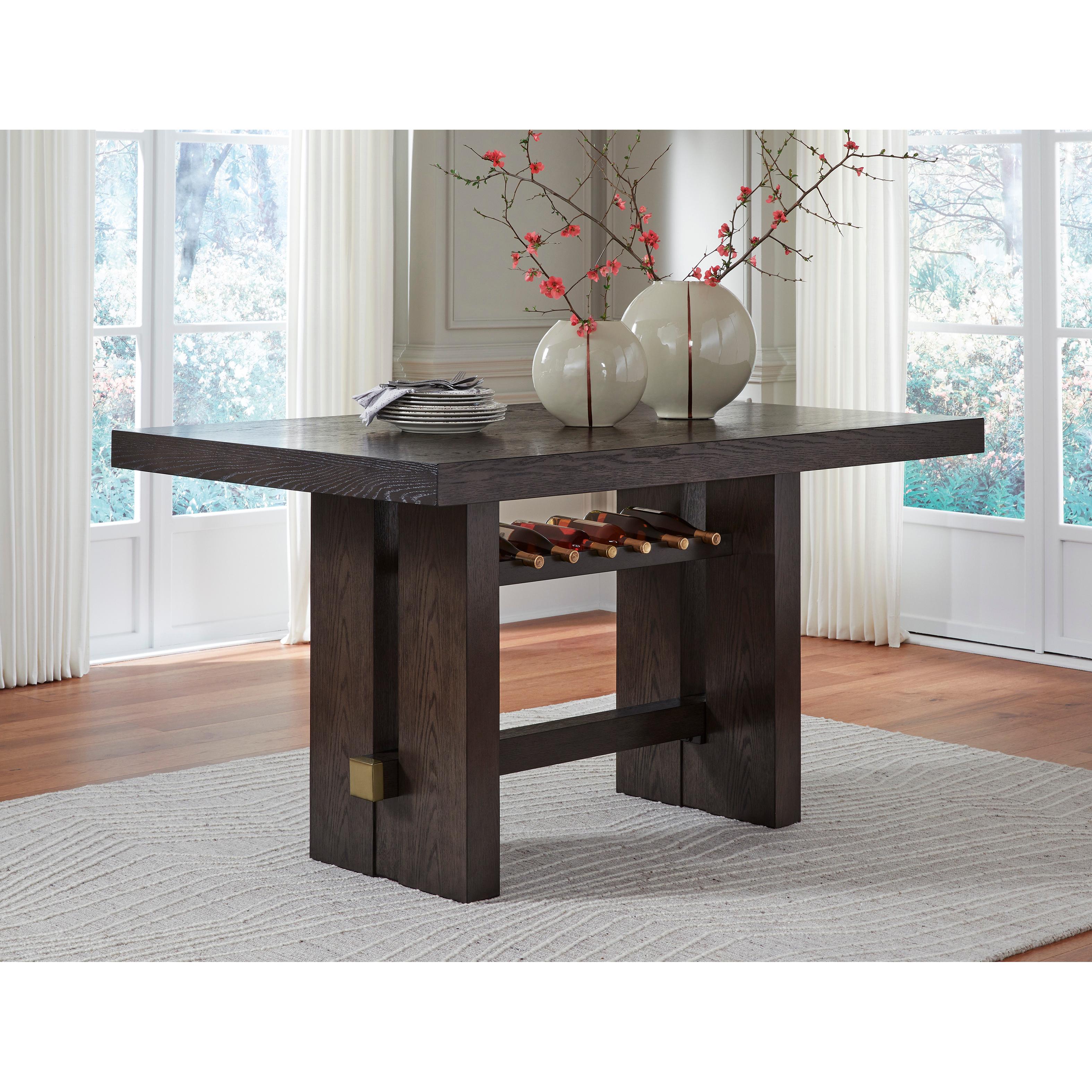 Signature Design by Ashley Burkhaus D984D6 7 pc Counter Height Dining Set - Image 3