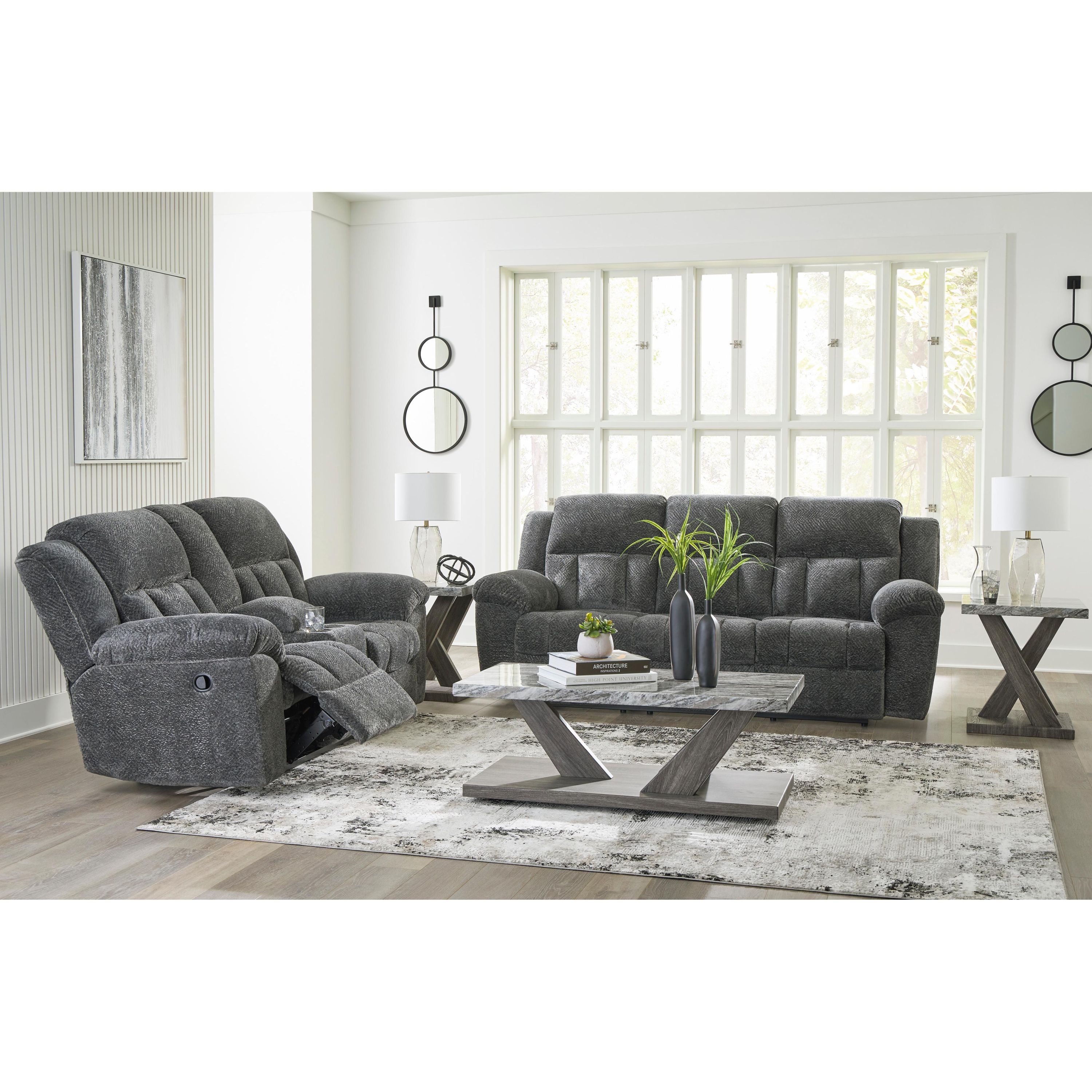 Signature Design by Ashley Frohn 37406U3 2 pc Reclining Living Room Set - Image 1
