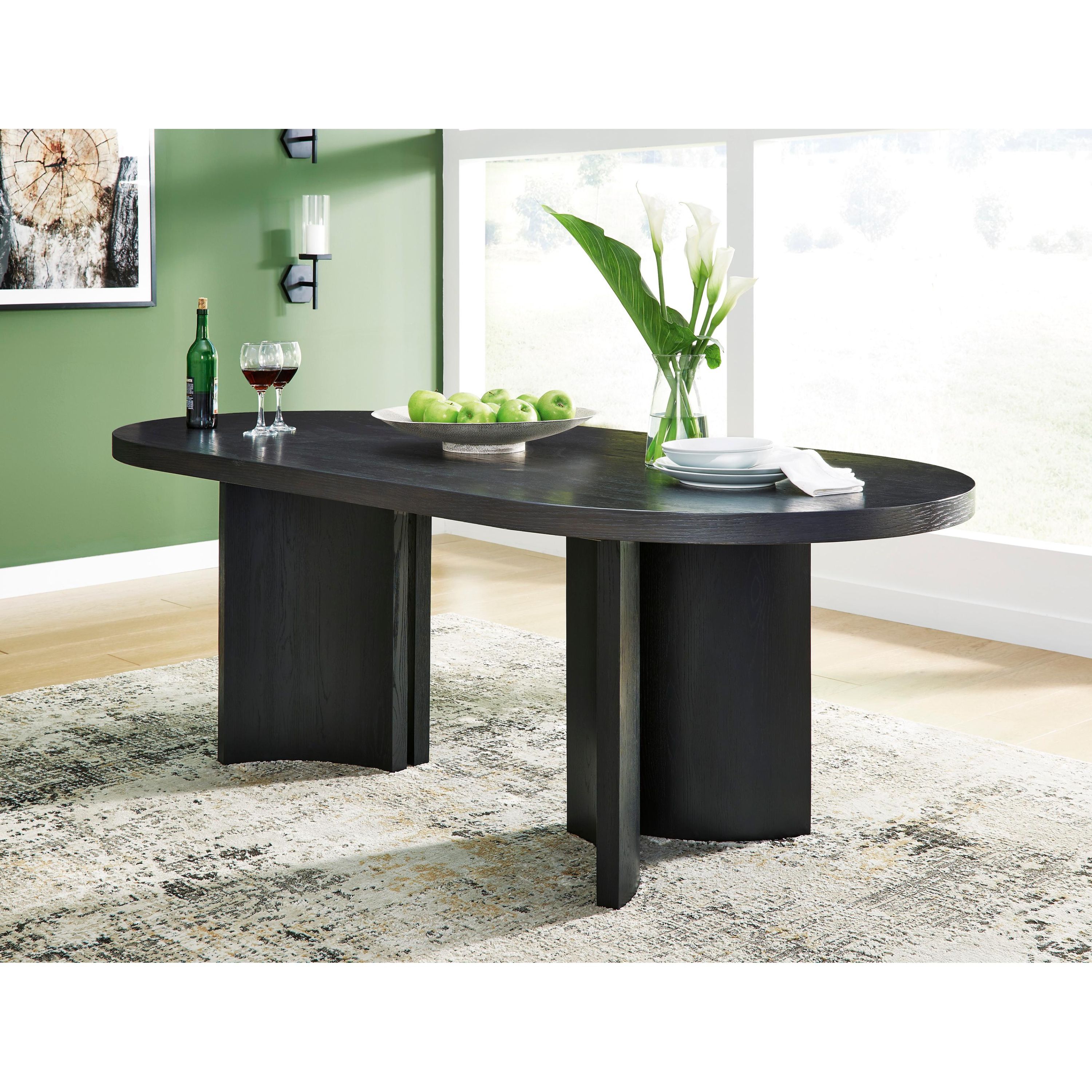 Signature Design by Ashley Rowanbeck D821 10 pc Dining Set - Image 2