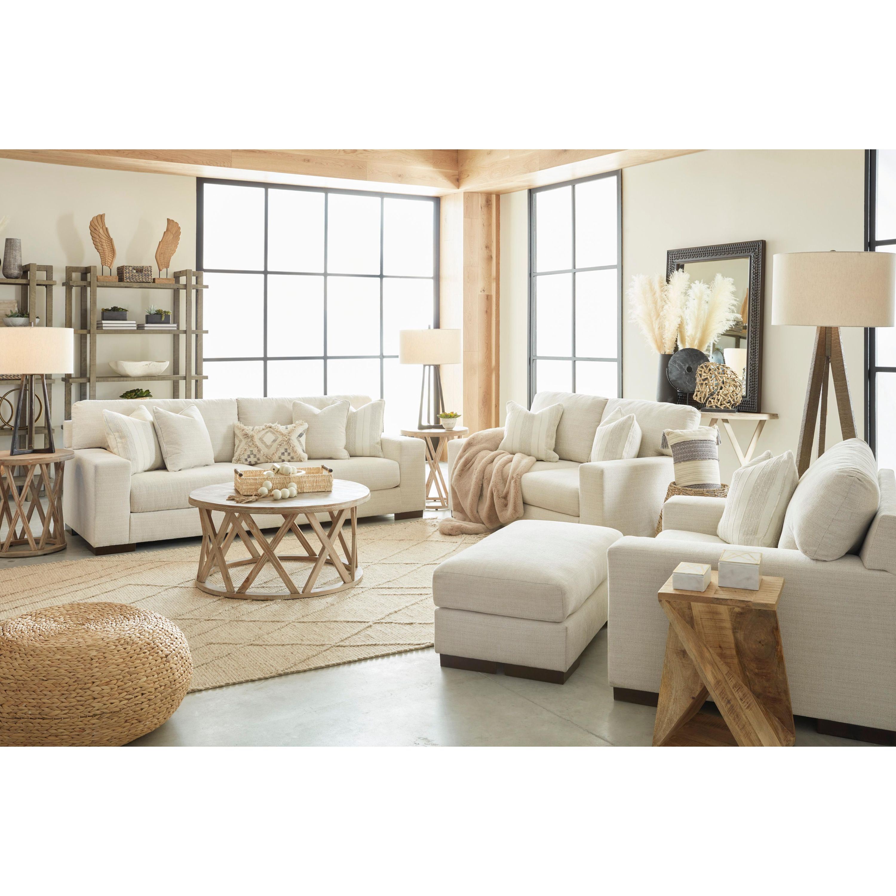 Signature Design by Ashley Maggie 52003U4 4 pc Living Room Set - Image 1