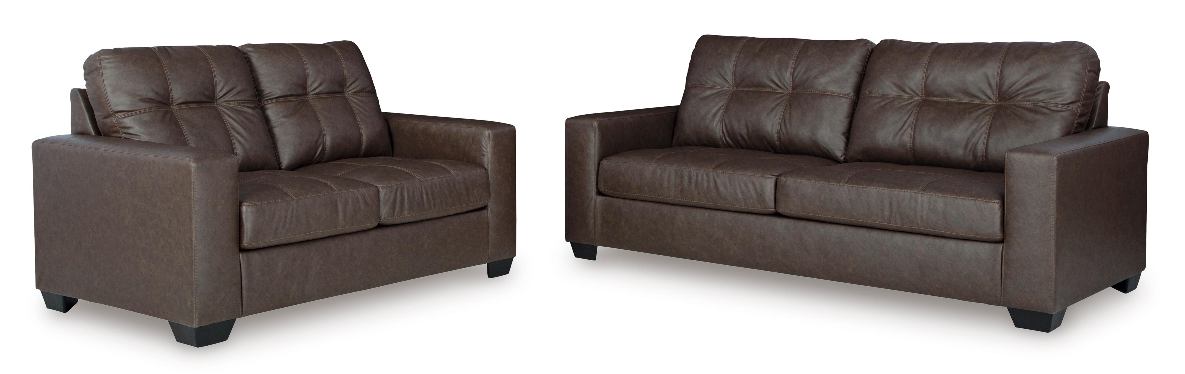 Benchcraft Barlin Mills 17003U1 2 pc Sofa and Loveseat Set - Image 2