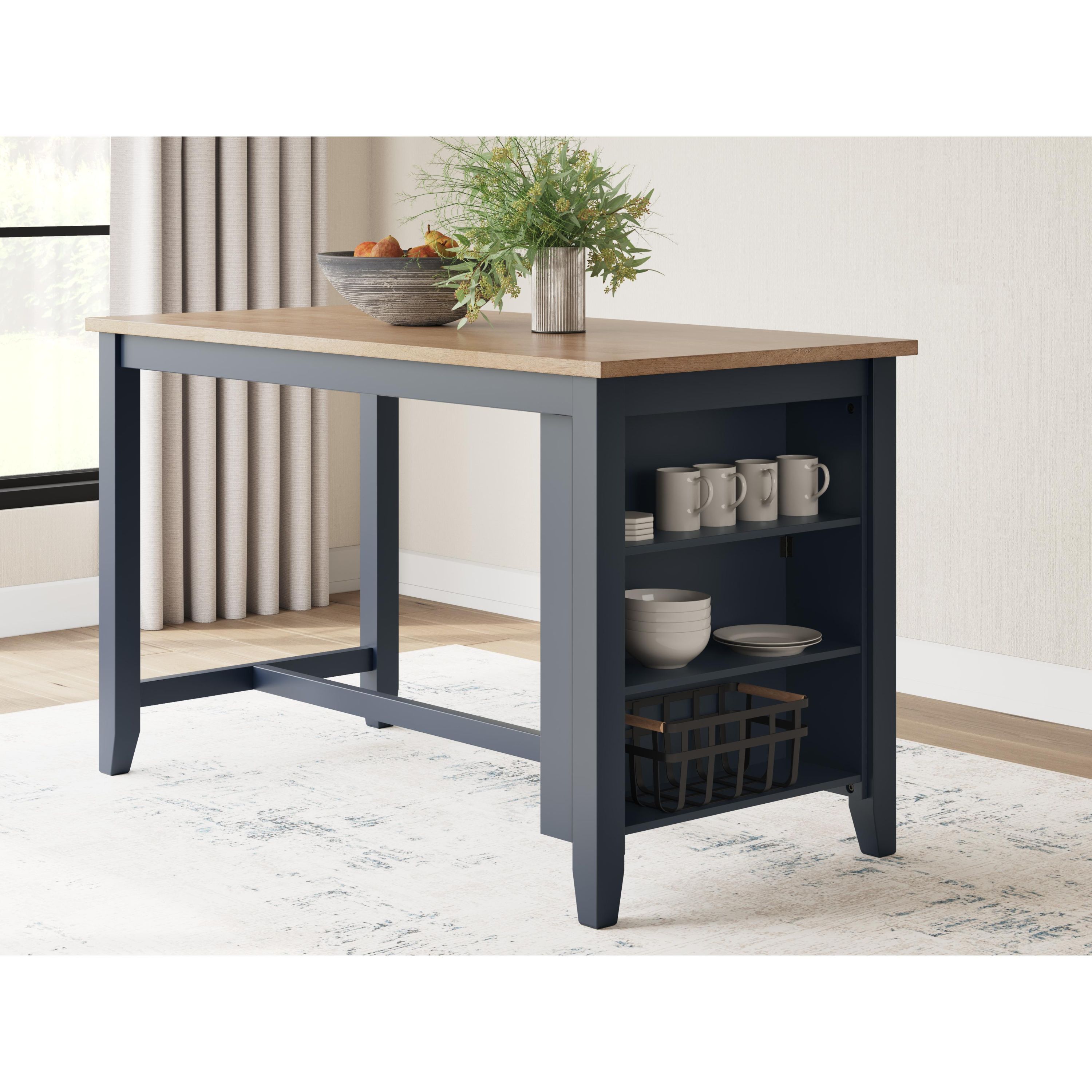 Signature Design by Ashley Gesthaven D399D2 5 pc Counter Height Dining Set - Image 2