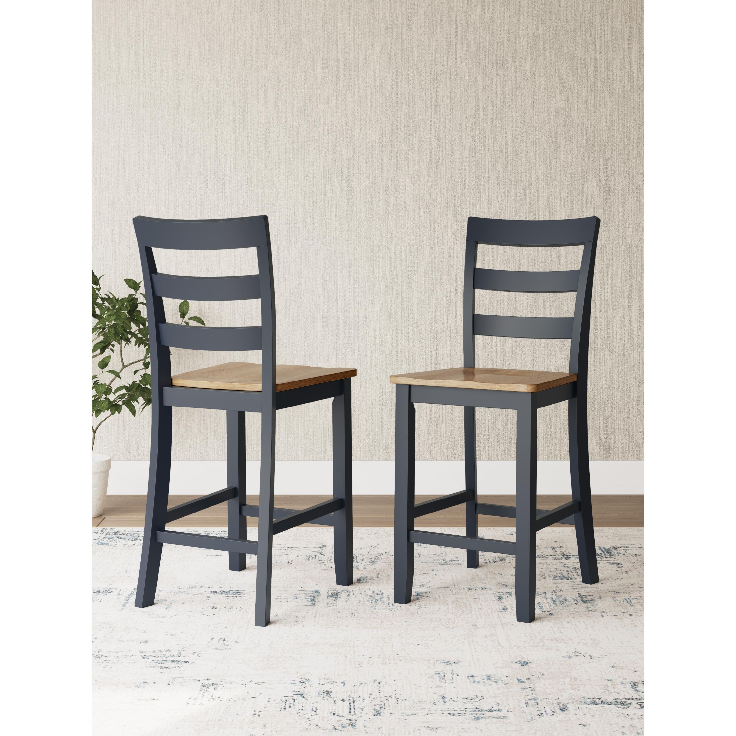 Signature Design by Ashley Gesthaven D399D2 5 pc Counter Height Dining Set - Image 3