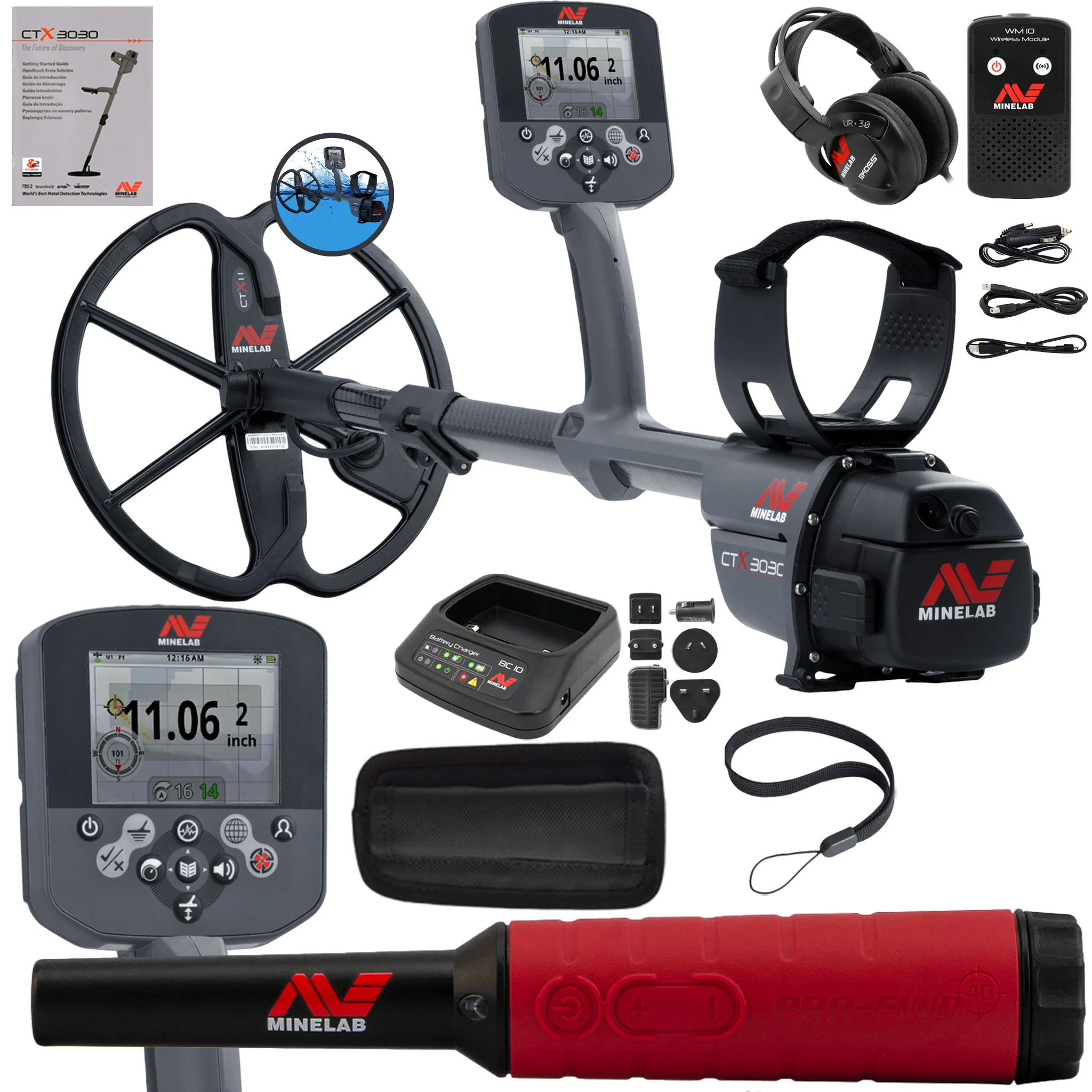 Minelab CTX 3030 Metal Detector with Pro-Find 40 - Image 2