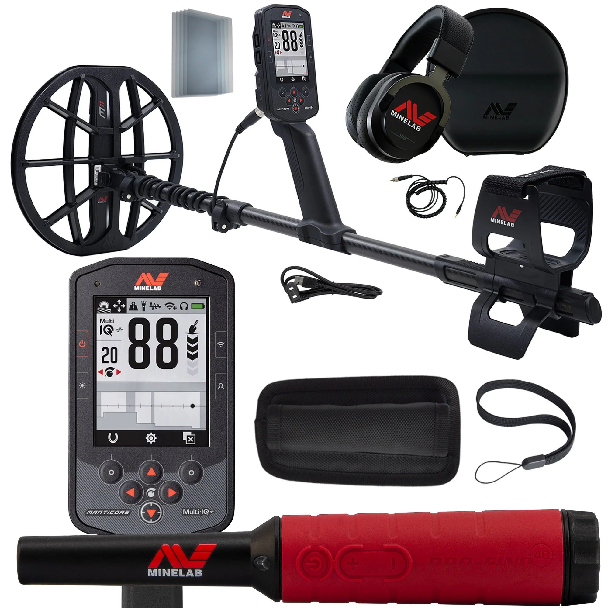MINELAB Manticore High Power Metal Detector with Pro-Find 40 - Image 2