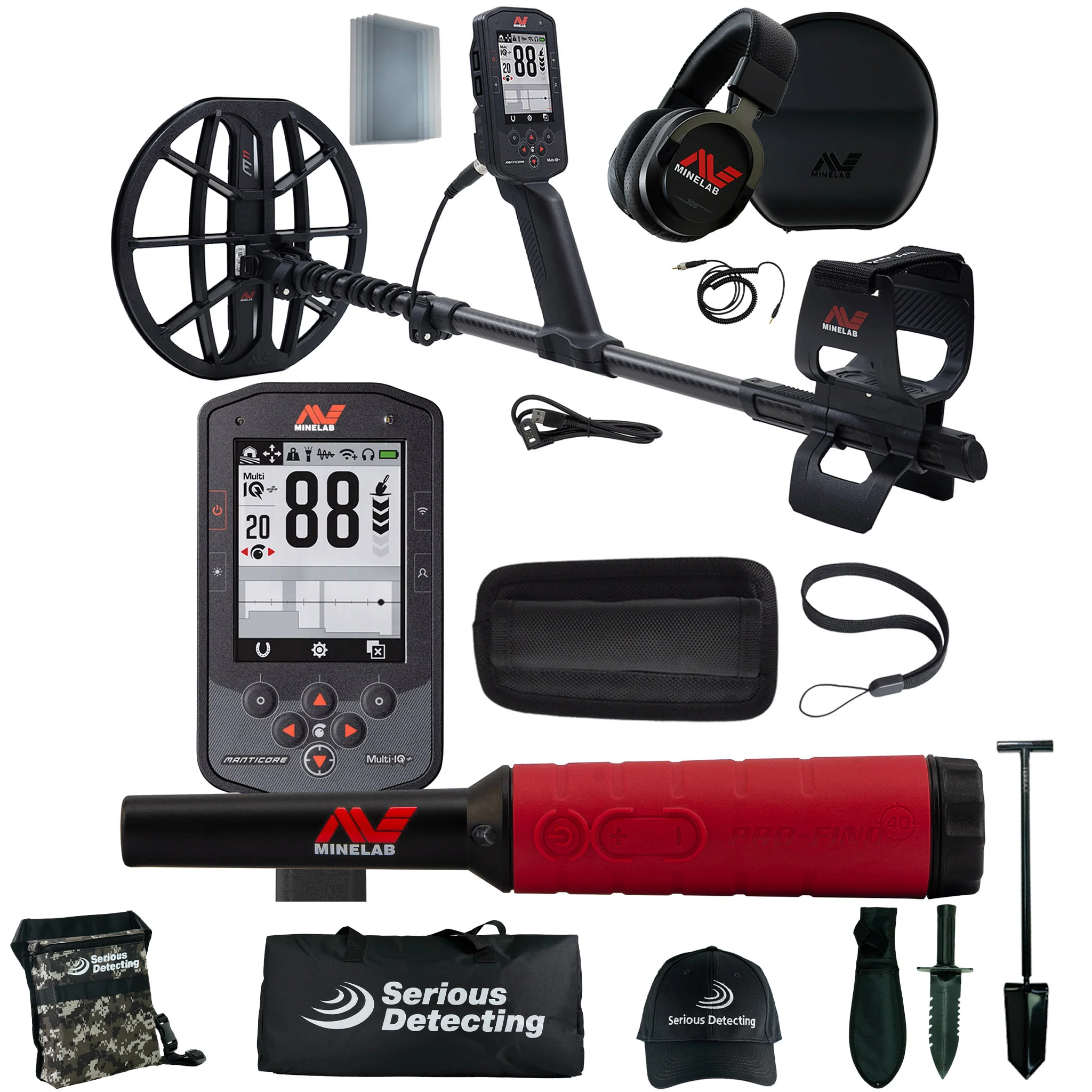 MINELAB Manticore High Power Metal Detector with Pro-Find 40 - Image 1