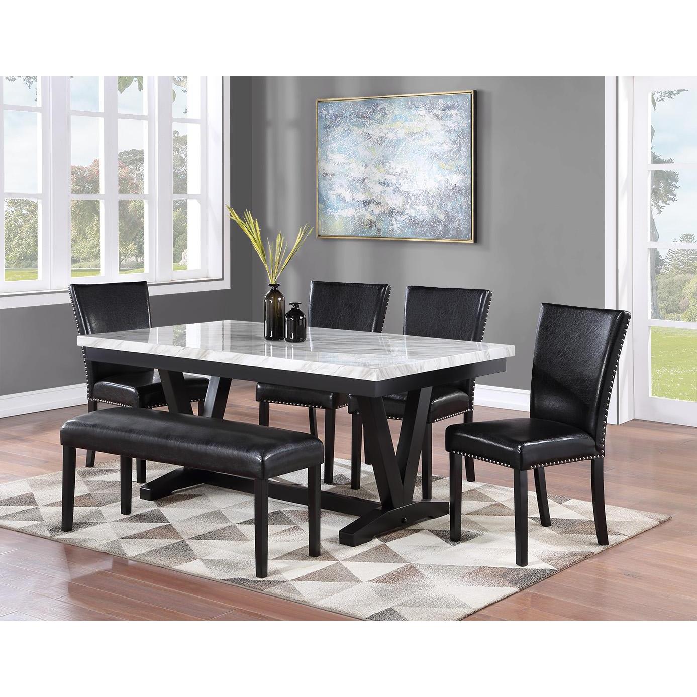 Crown Mark Tanner 2222 6 pc Dining Set